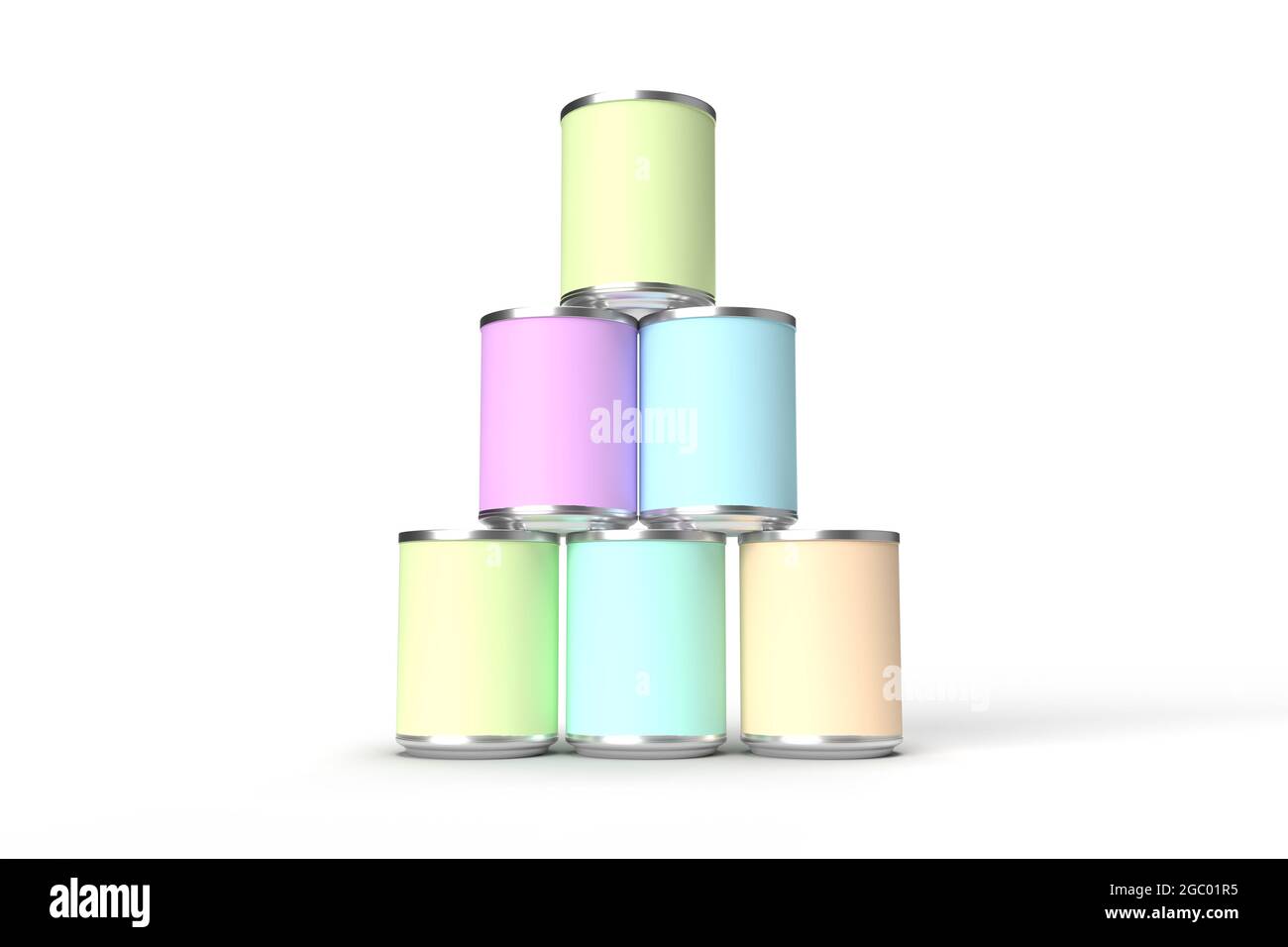 Can pyramid supermarket hi-res stock photography and images - Alamy