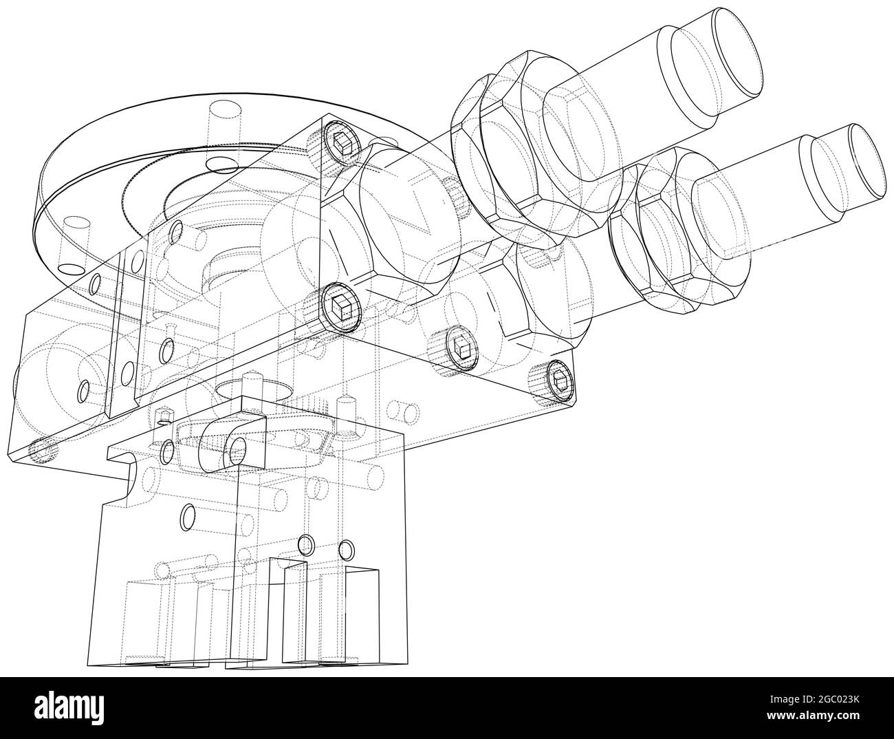 Abstract industry object concept. Vector Stock Vector Image & Art - Alamy