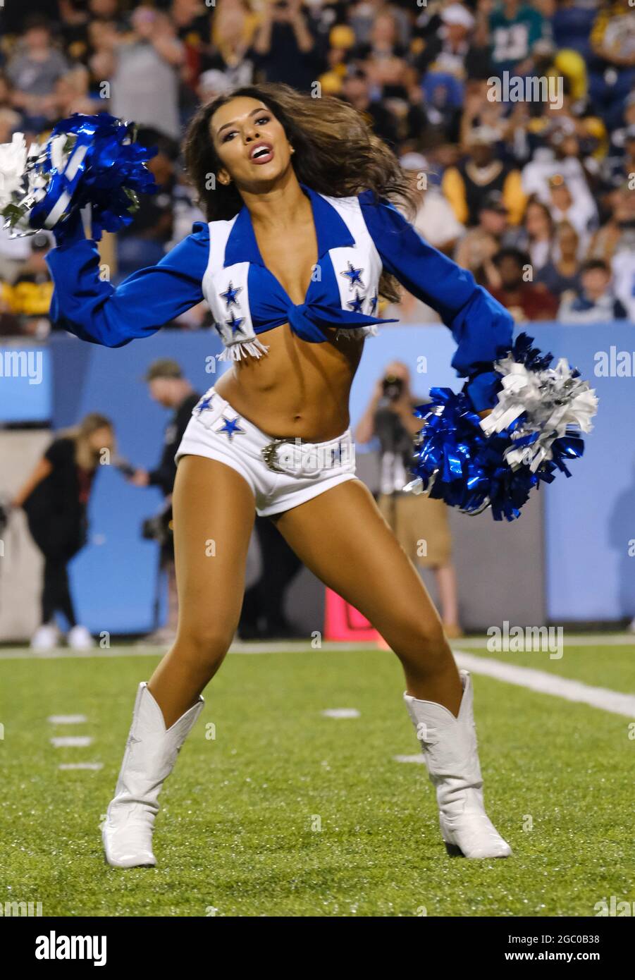 August 5th, 2021: Dallas Cowboys Cheerleader(s) during the