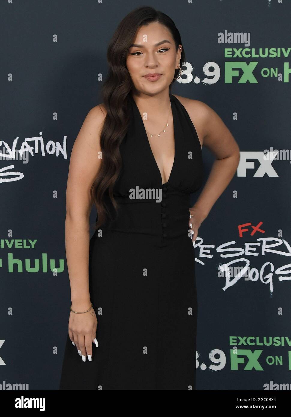 Paulina Alexis arrives at FX’s RESERVATION DOGS Series Premiere held at