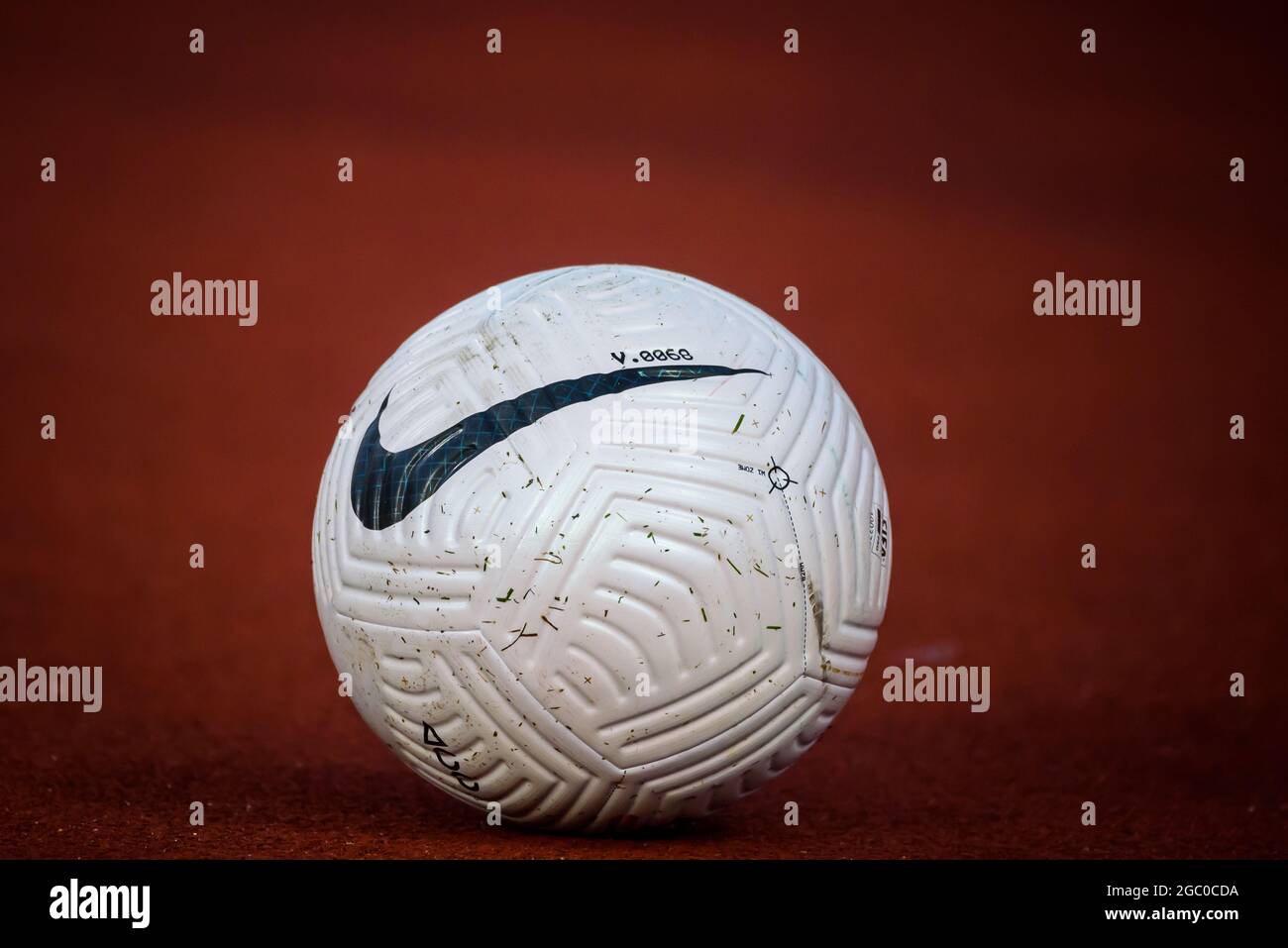 RIGA, LATVIA. 5th August 2021. Nike ball, during UEFA Europa Conference  League Third Qualifying Round game between RIGA FC and Hibernians Stock  Photo - Alamy