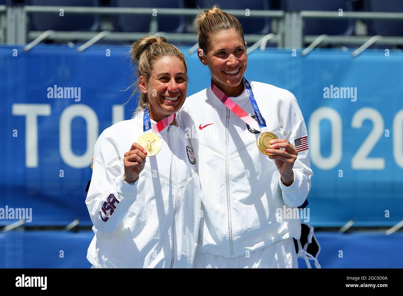 Tokyo, Japan, 6 August, 2021. April Ross of Team United States and Alix