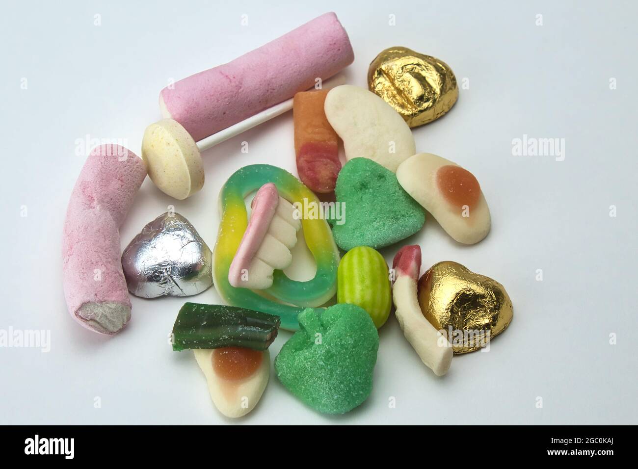 Pile of sweets hi-res stock photography and images - Alamy