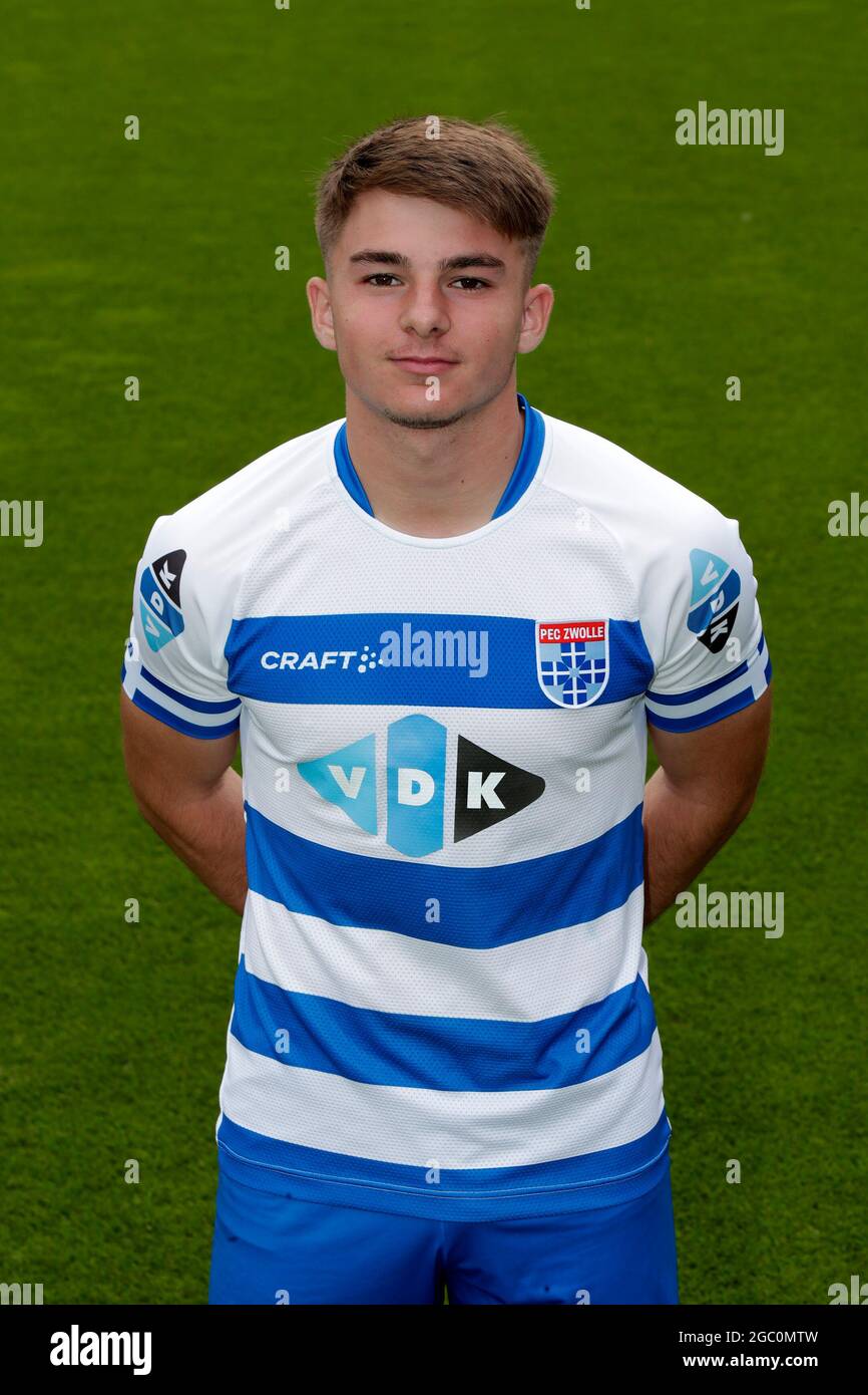 Zwolle Netherlands July 30 Gabi Caschilli Of Pec Zwolle During A Photocall Of Pec Zwolle At