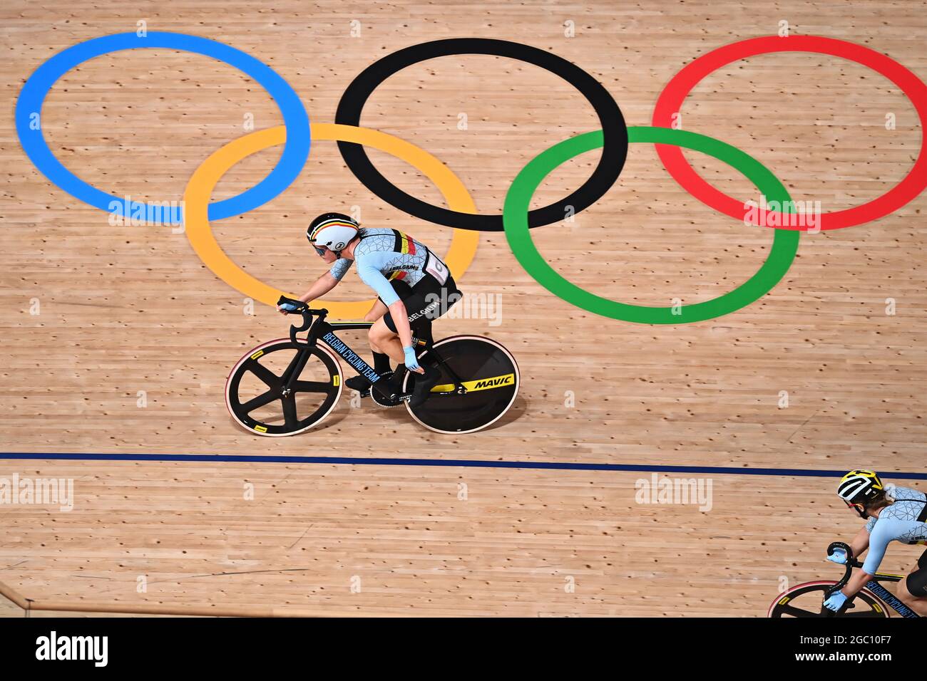 Belgian cyclist Lotte Kopecky and Belgian cyclist Jolien D'hoore