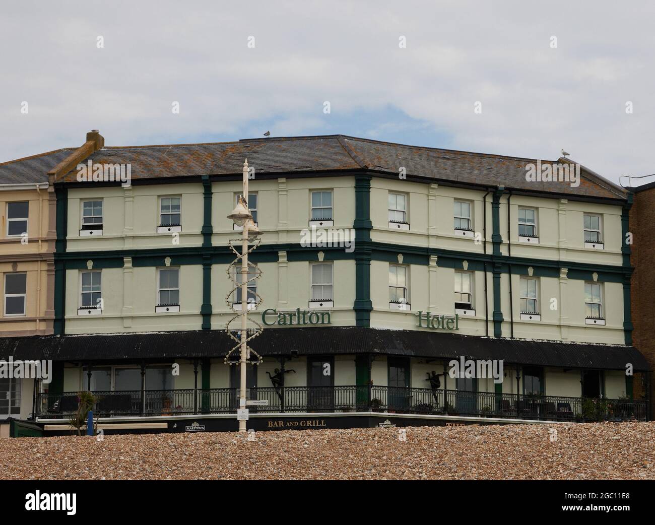 Carlton Hotel Bognor Regis Stock Photo Alamy