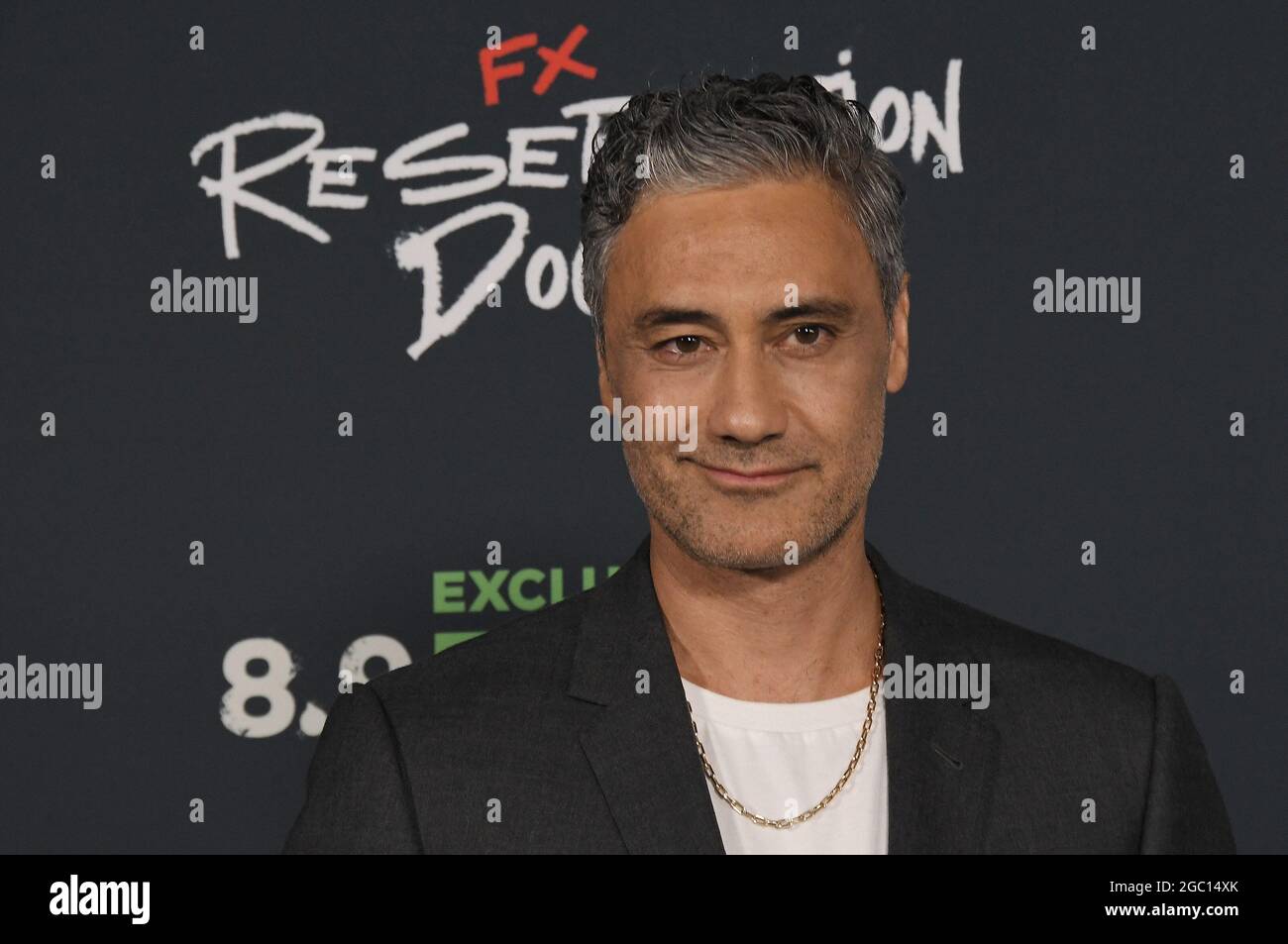 Los Angeles, USA. 05th Aug, 2021. Taika Waititi arrives at FX's RESERVATION DOGS Series Premiere ...