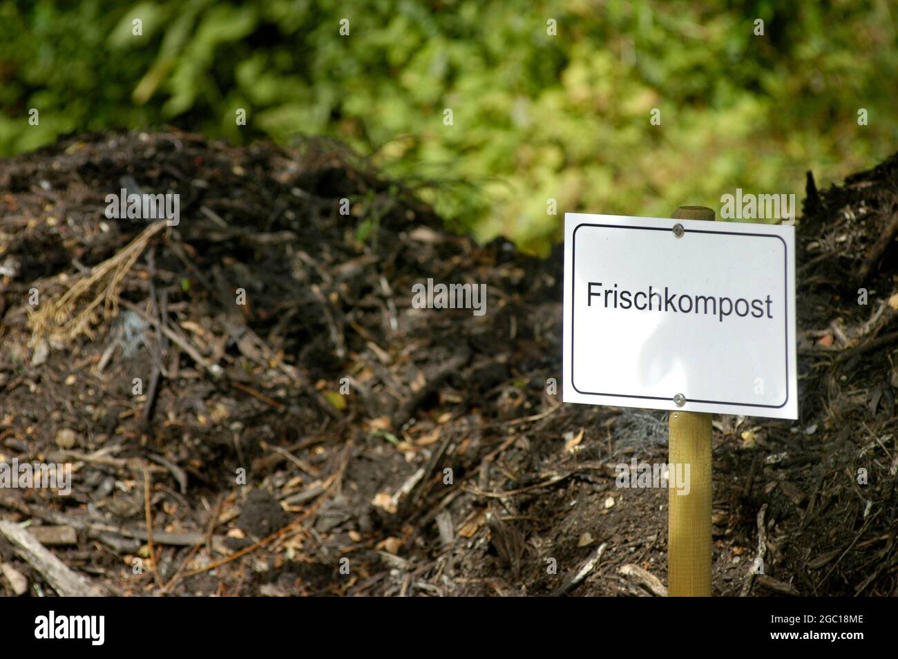 fresh compost, Germany Stock Photo Alamy