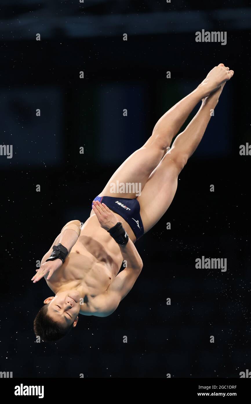 Tokyo, Japan. 6th Aug, 2021. Rikuto Tamai (JPN) Diving Men's 10m