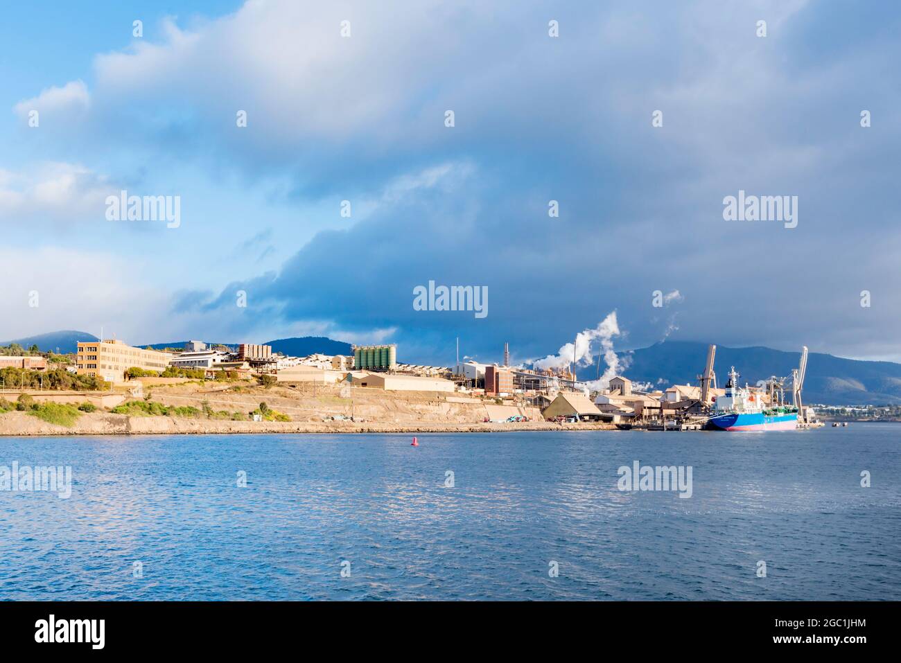 The Nyrstar Hobart smelter in Hobart, Tasmania, Australia claims to be one of the world’s