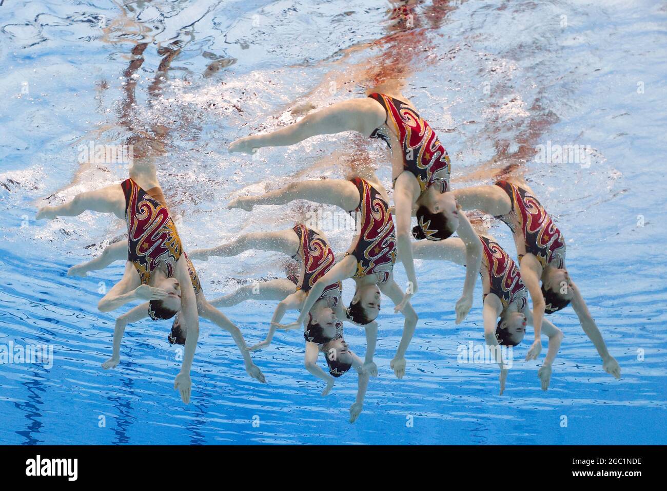 Artistic swimming olympics 2021