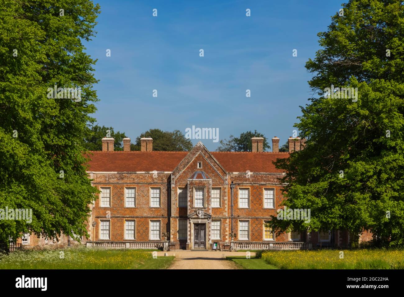 England, Hampshire, The Vyne Country House at Sherborne St.John near
