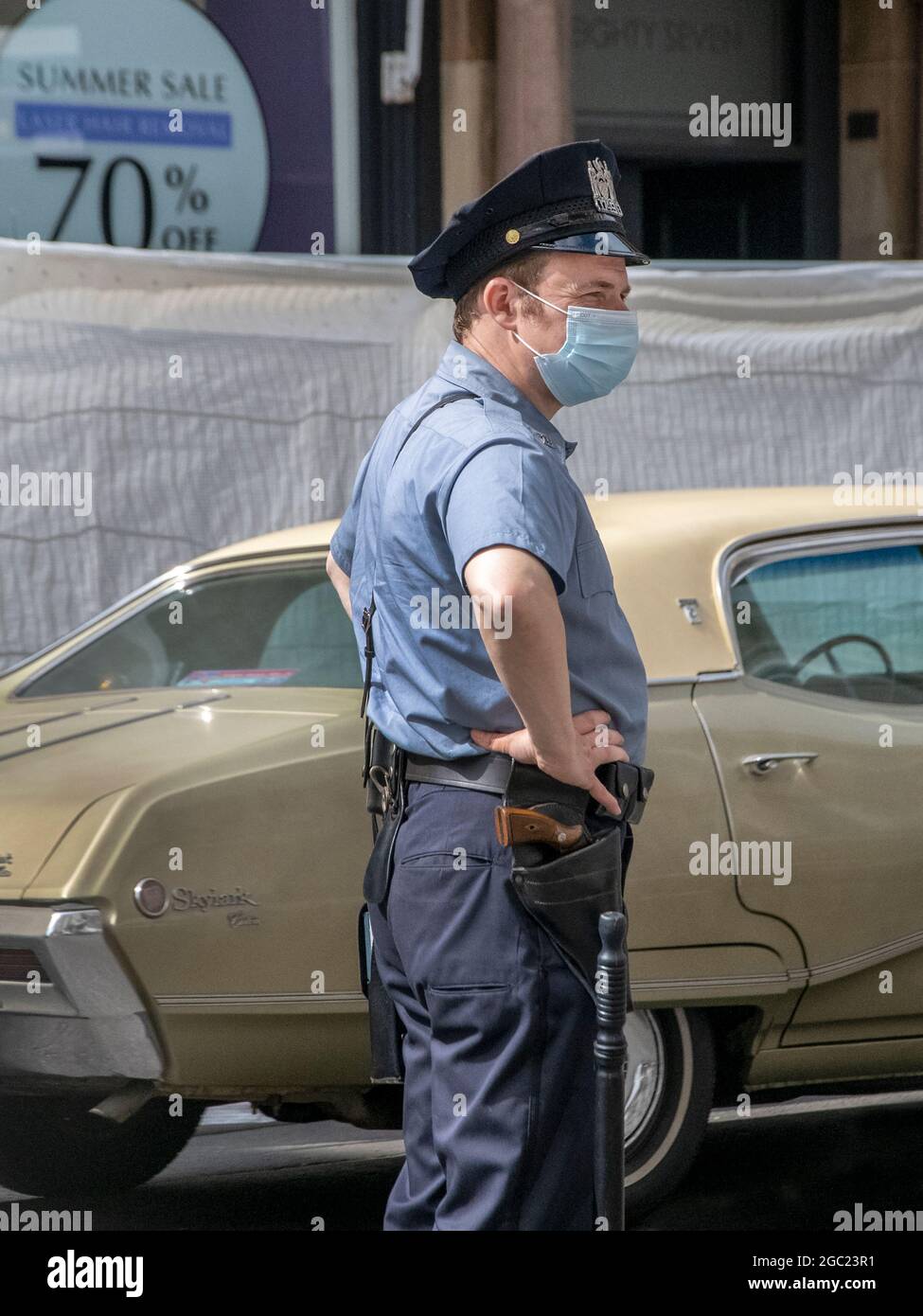 Glasgow, Scotland, UK. 21st July 2021 Behind the scenes of Indiana