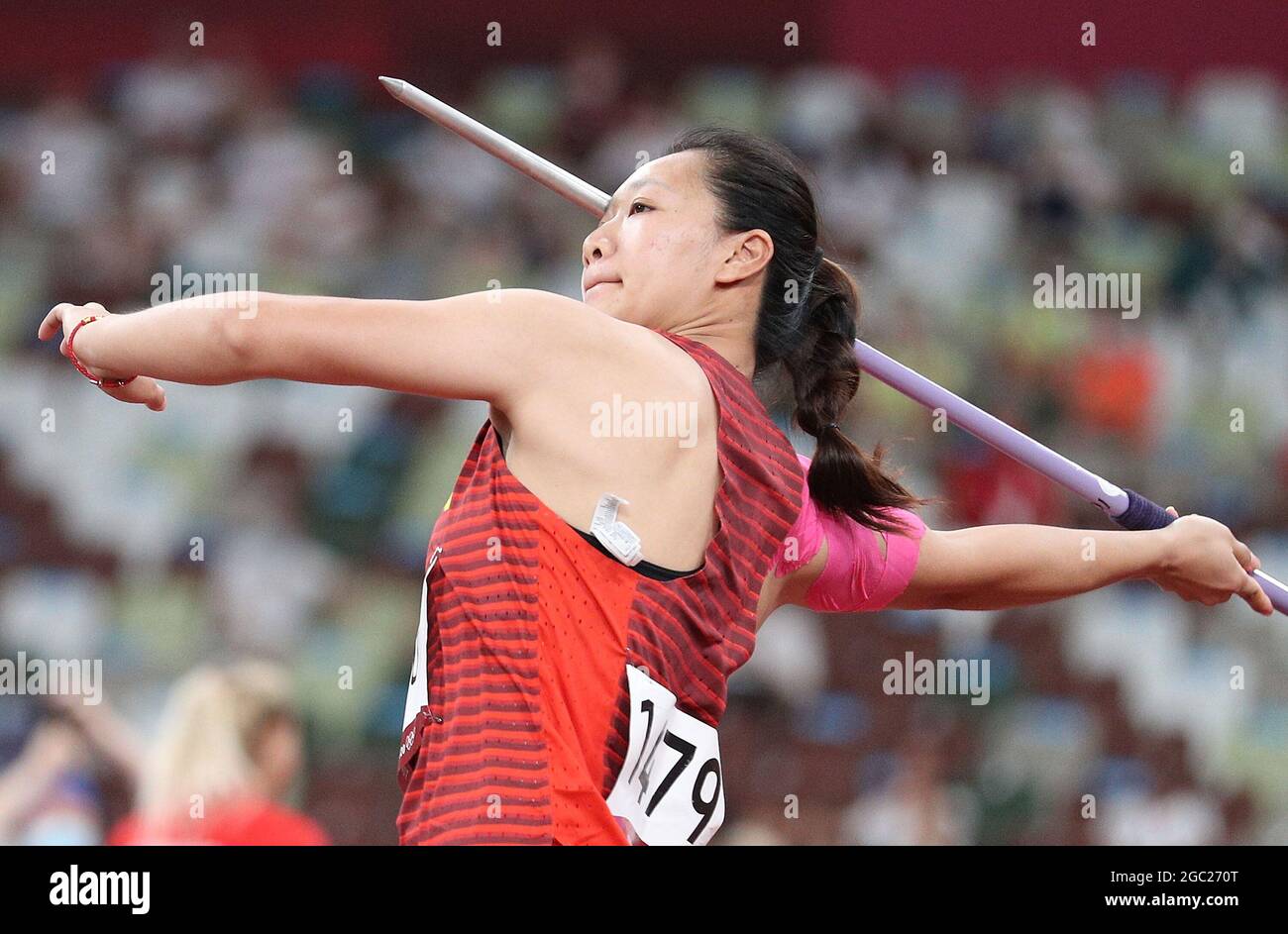 Tokyo, Japan. 6th Aug, 2021. Liu Shiying of China competes during the
