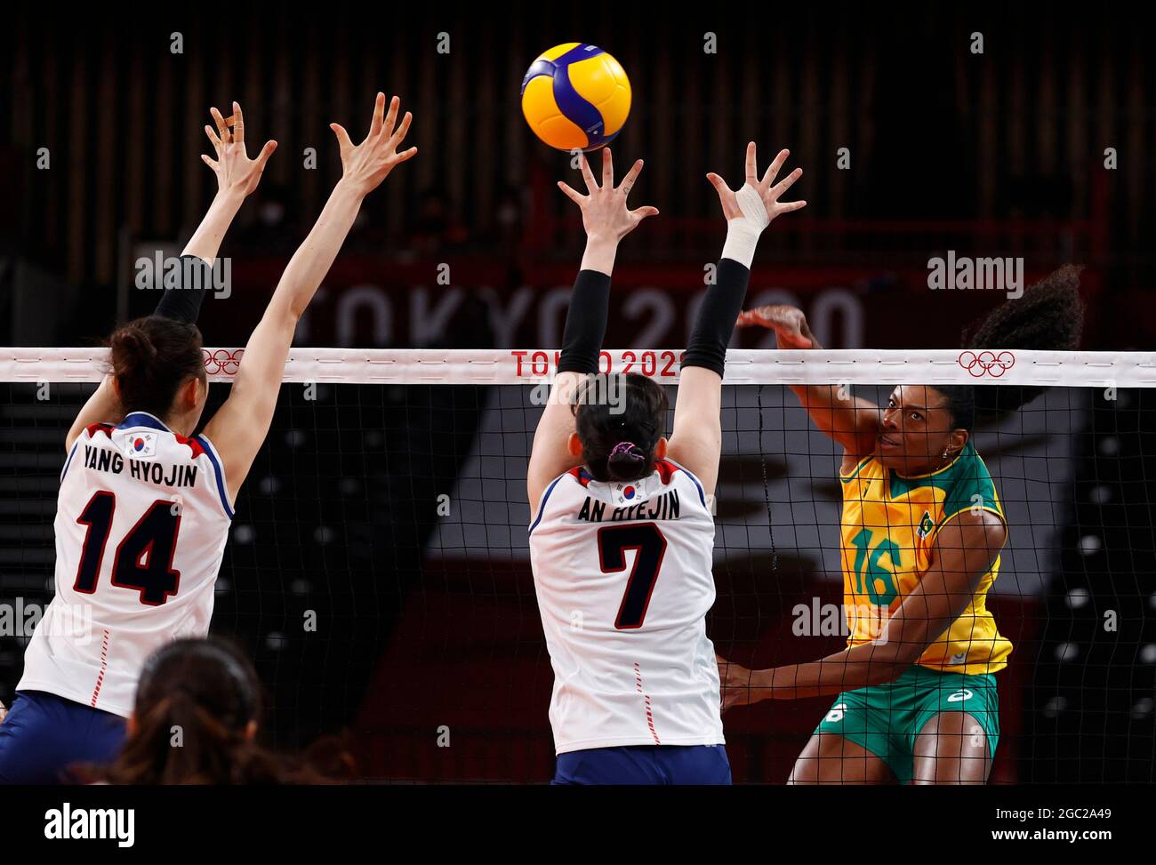 Brazil v korea volleyball hires stock photography and images Alamy