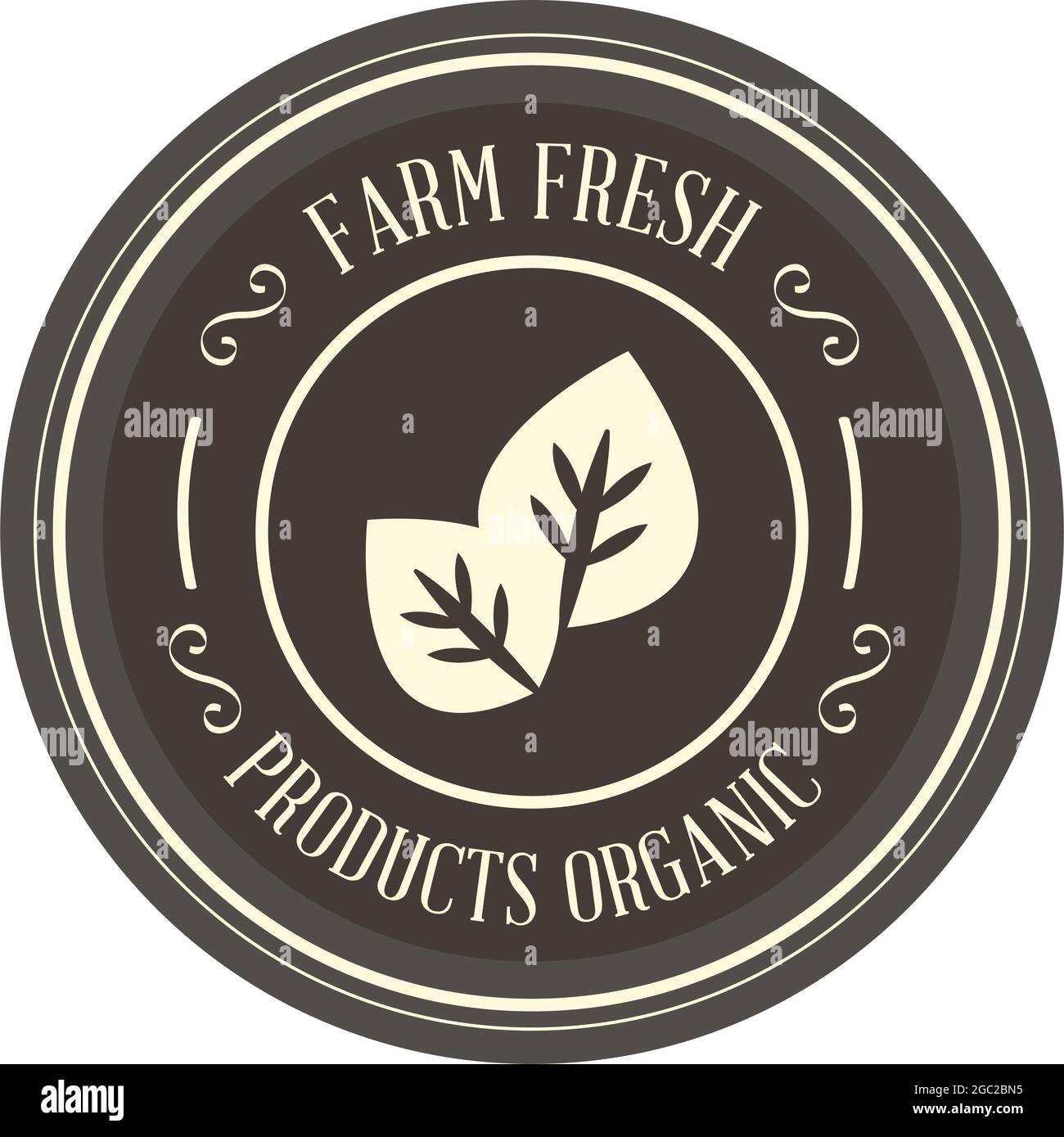 farm fresh product organic Stock Vector Image & Art - Alamy