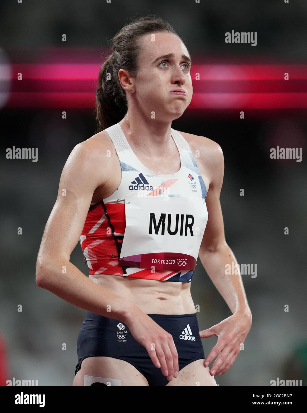 Great Britain s Laura Muir Reacts After Crossing The Line To Win The great-britain-s-laura-muir-reacts-after-crossing-the-line-to-win-the