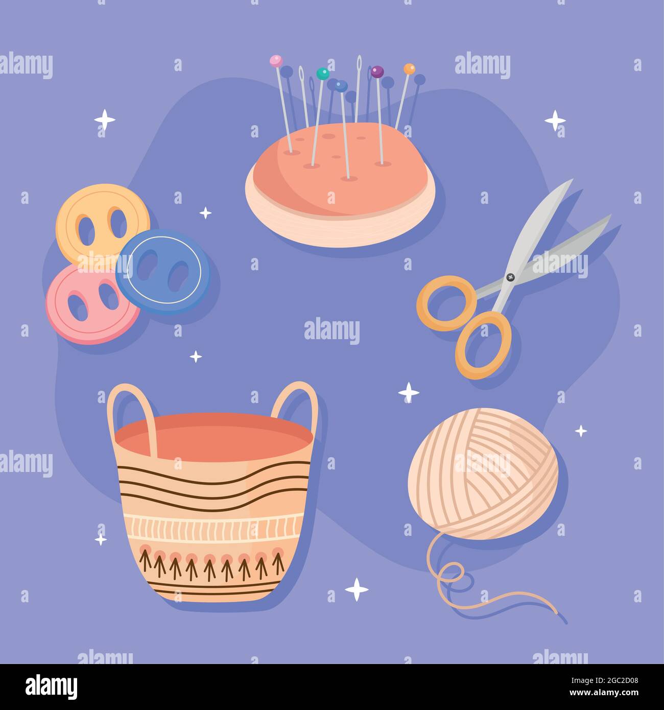set of icons sewing Stock Vector Image & Art - Alamy