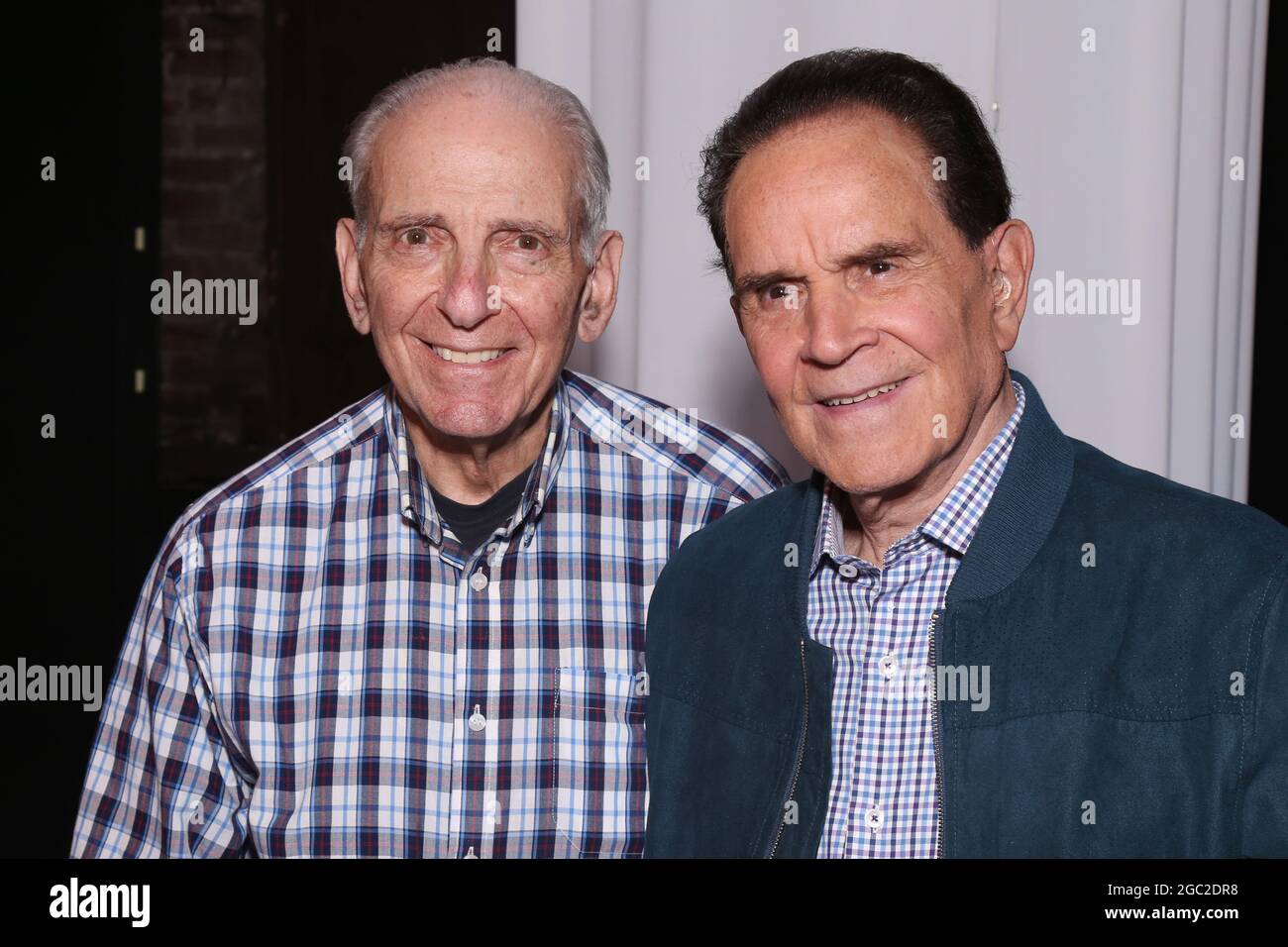 New York, NY, USA. 5th Aug, 2021. Paul Caliendo and Rich Little arrive