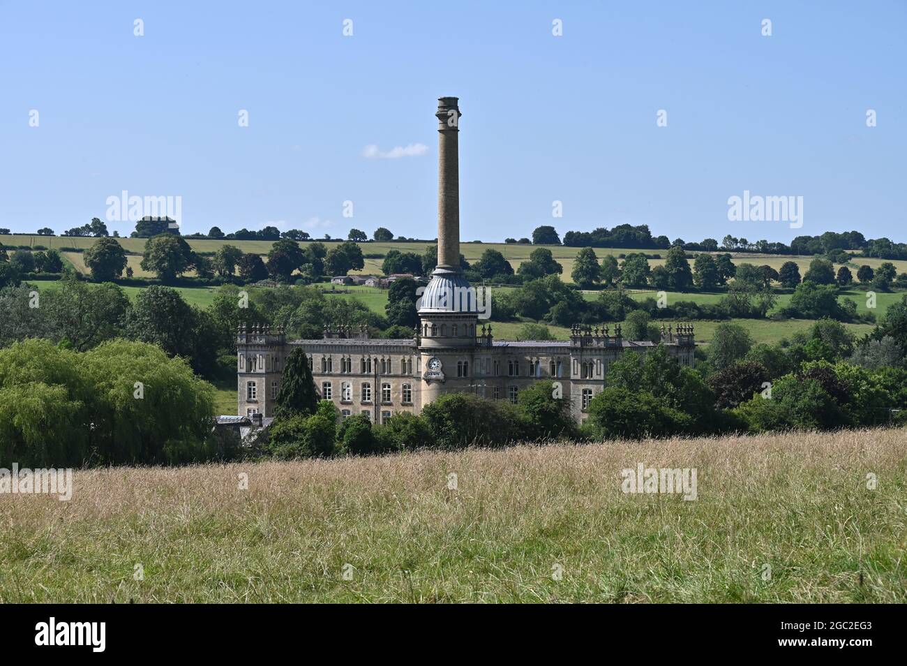 Bliss Mill, a former woollen mill now luxury apartments, in the north