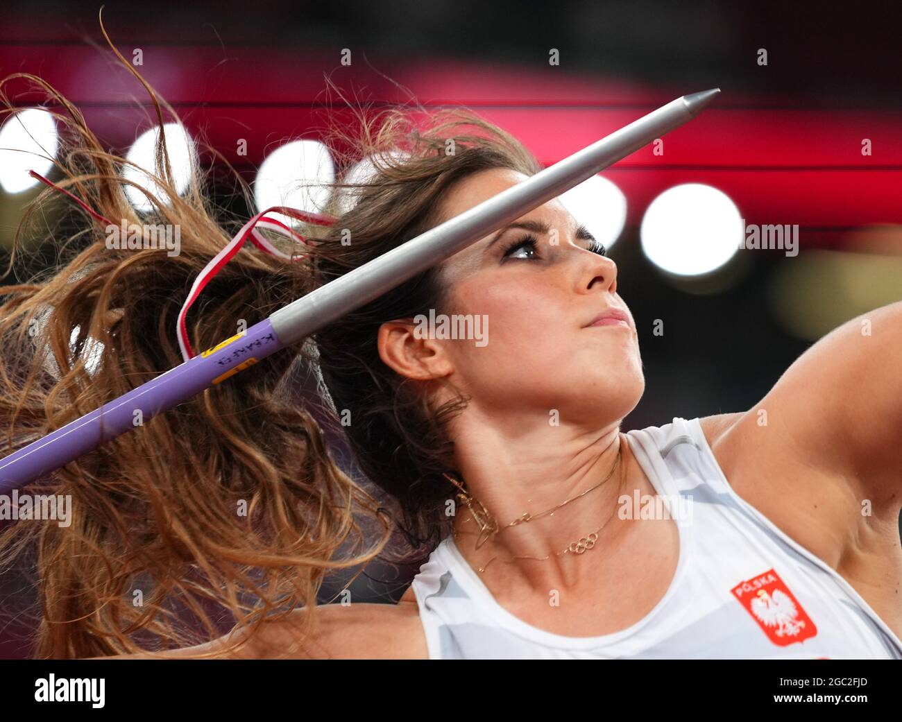 Tokyo 2020 Olympics Athletics Women S Javelin Throw Final Olympic Stadium Tokyo Japan August 6 2021 Maria Andrejczyk Of Poland In Action Reuters Aleksandra Szmigiel Stock Photo Alamy
