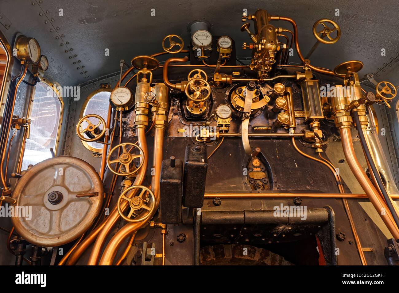 MULHOUSE, FRANCE, June 26, 2021 : La Cité du Train (Train City), formerly named French Railway Museum, is the largest railway museum in Europe, with m Stock Photo