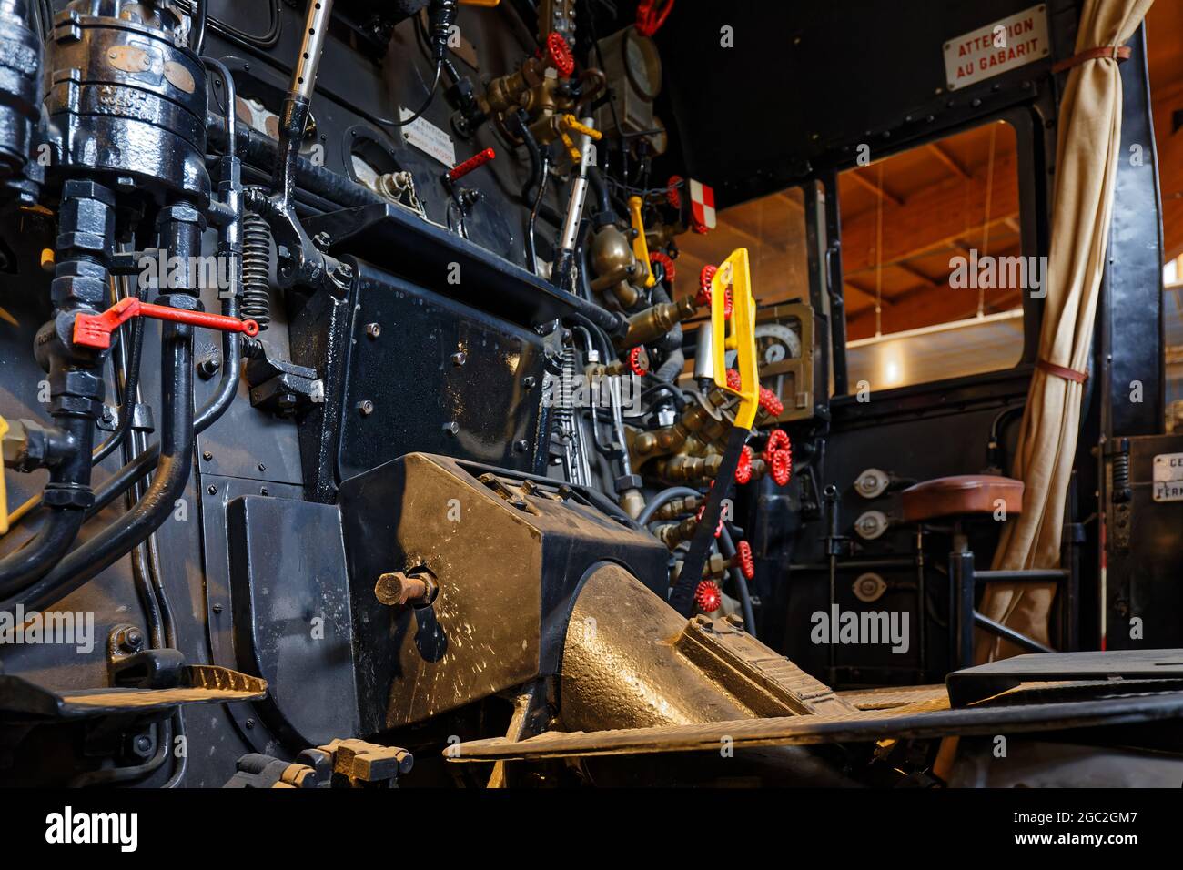 MULHOUSE, FRANCE, June 26, 2021 : La Cité du Train (Train City), formerly named French Railway Museum, is the largest railway museum in Europe, with m Stock Photo
