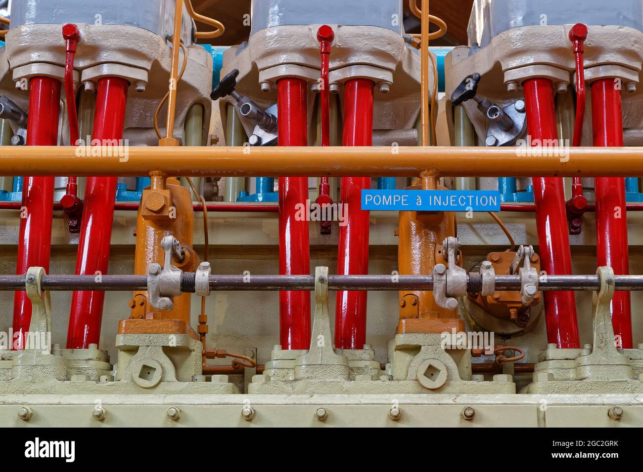MULHOUSE, FRANCE, June 26, 2021 : La Cité du Train (Train City), formerly named French Railway Museum, is the largest railway museum in Europe, with m Stock Photo