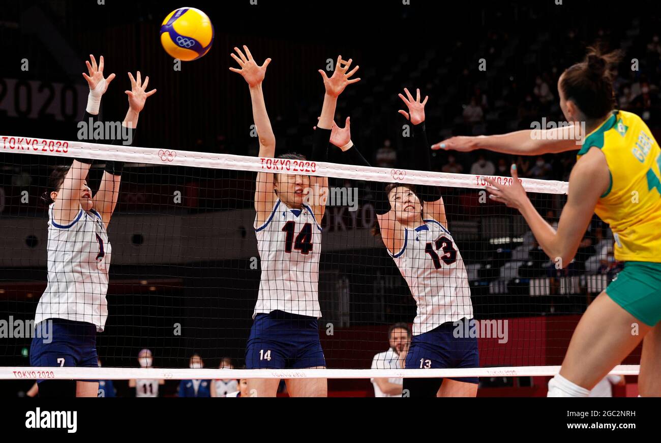Brazil v korea volleyball hires stock photography and images Alamy