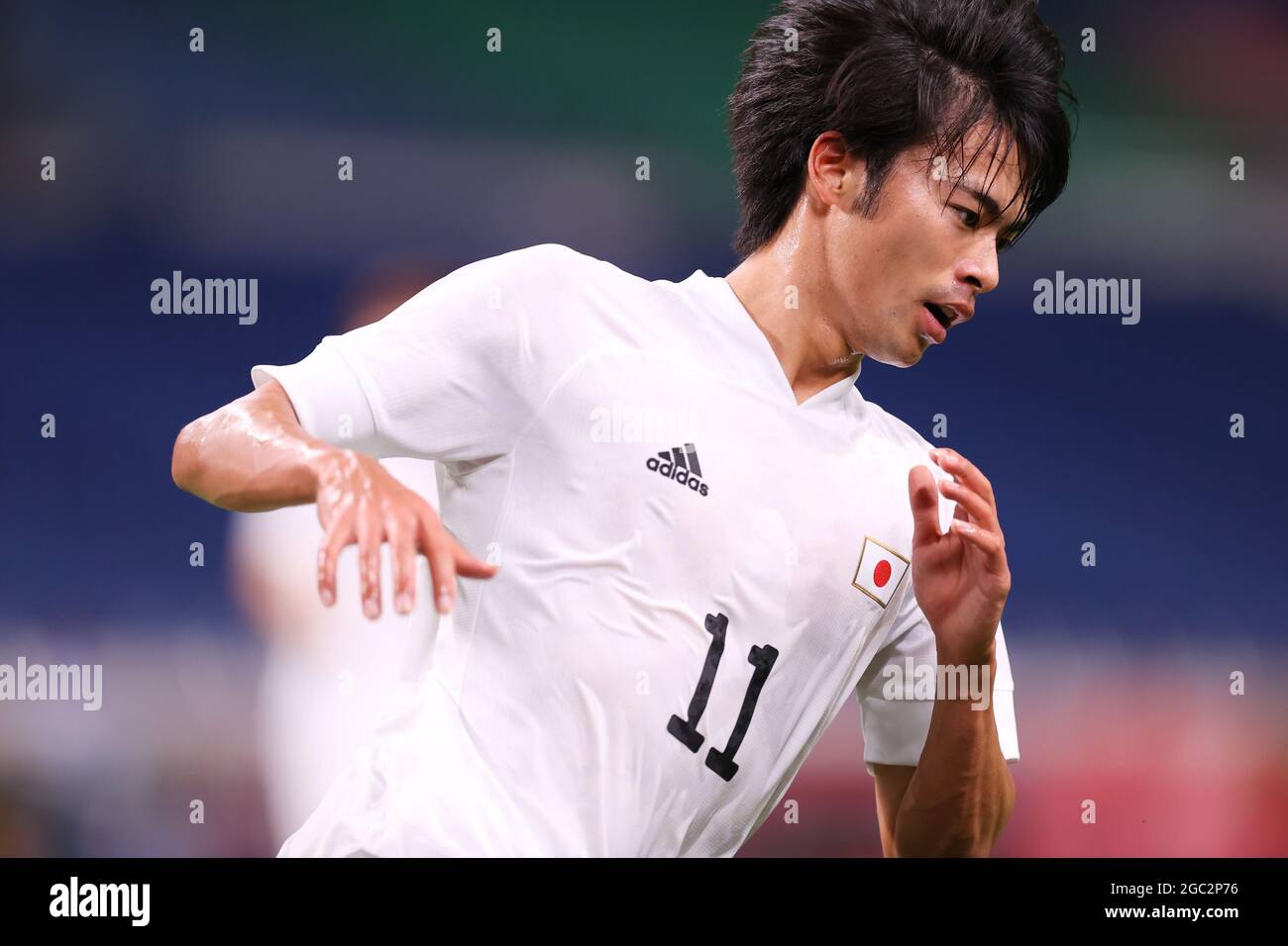 Saitama, Japan. 6th Aug, 2021. Kaoru Mitoma (JPN) Football