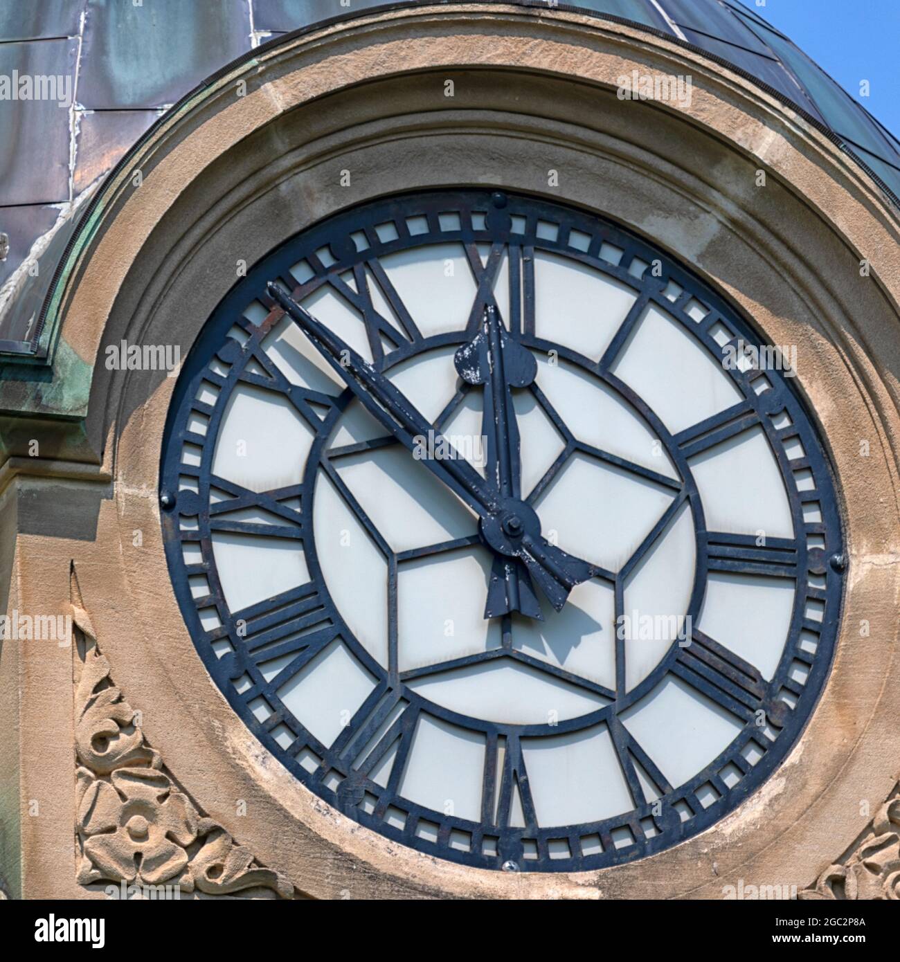 Clock Tower Victoria Park Kitchener ON Canada Stock Photo Alamy