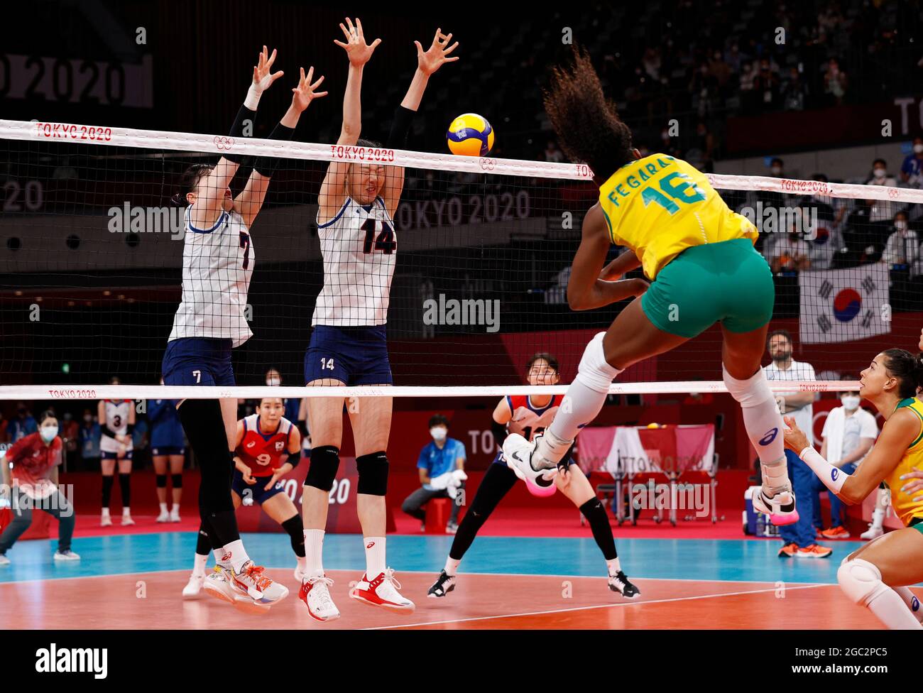 Brazil v korea volleyball hires stock photography and images Alamy