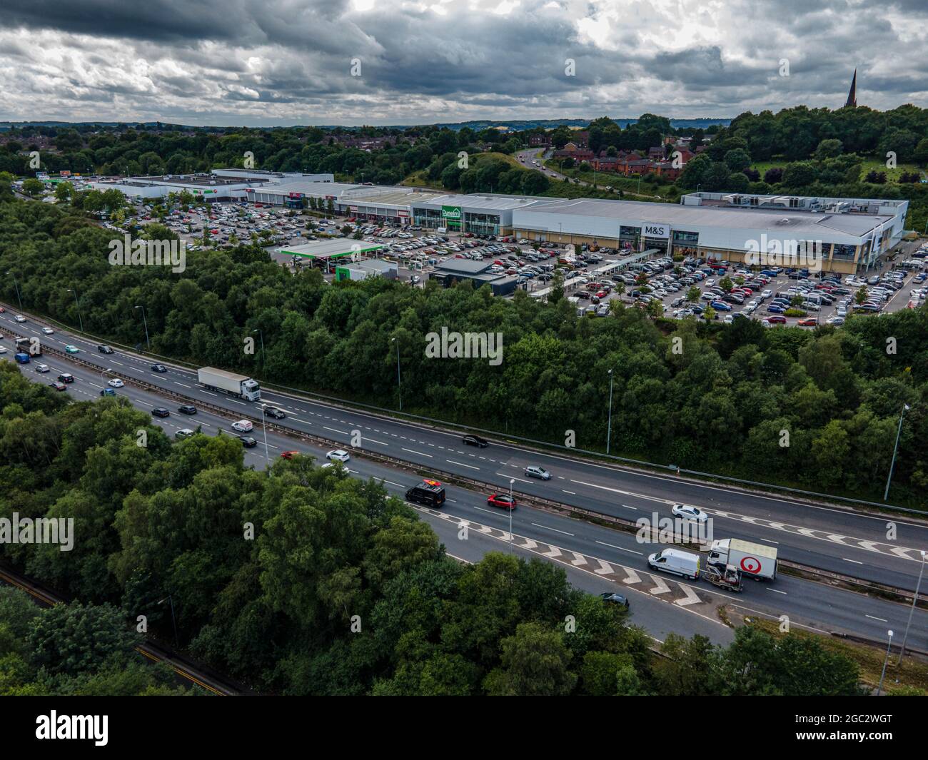 New Etruria Valley Link Road Wolstanton Stoke on Trent Staffordshire