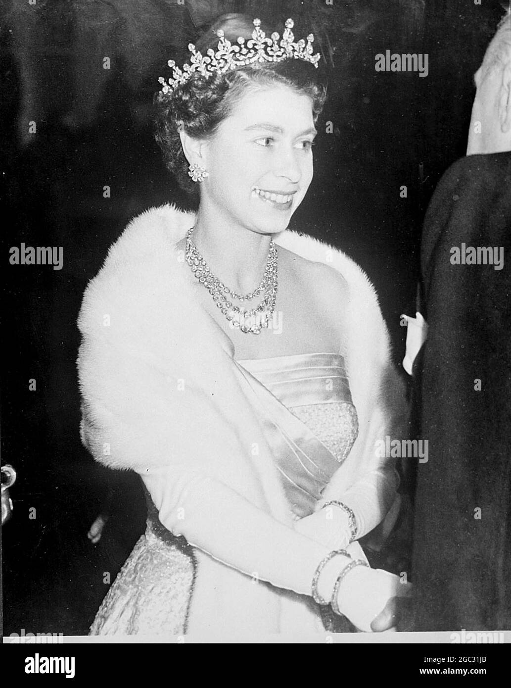 Queen Elizabeth II at The Royal Variety Performance 7th November