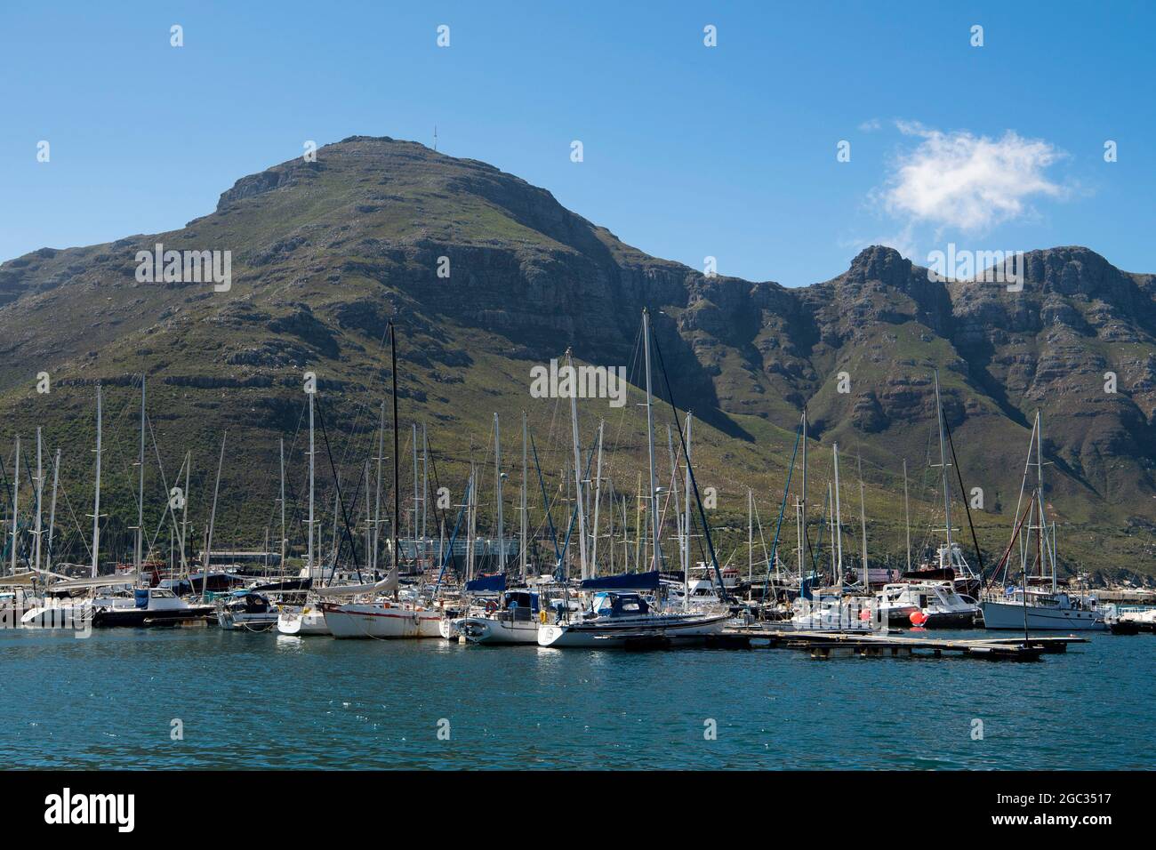 Hout Bay harbour, South Africa Stock Photo