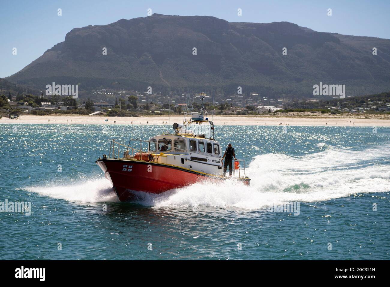 Hout Bay harbour, South Africa Stock Photo