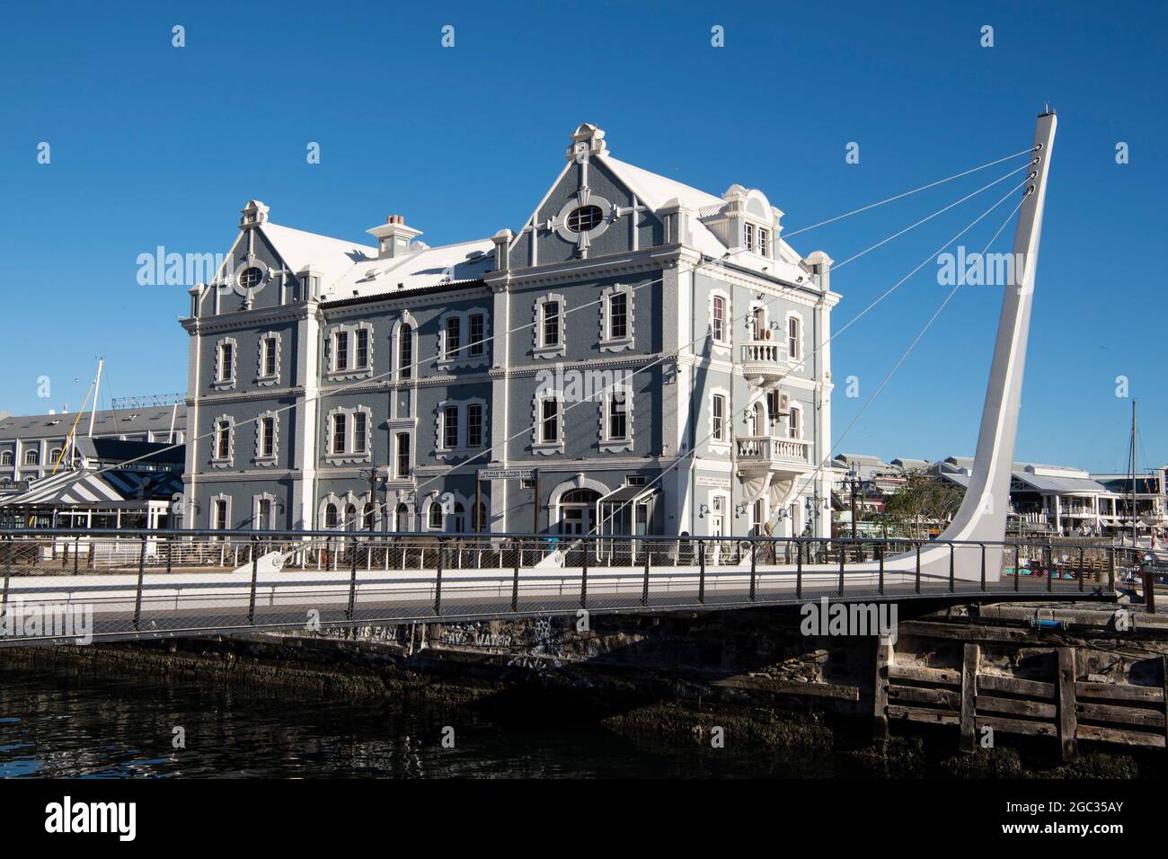 The African Trading Port, Victoria & Alfred Waterfront, Cape Town, South Africa Stock Photo