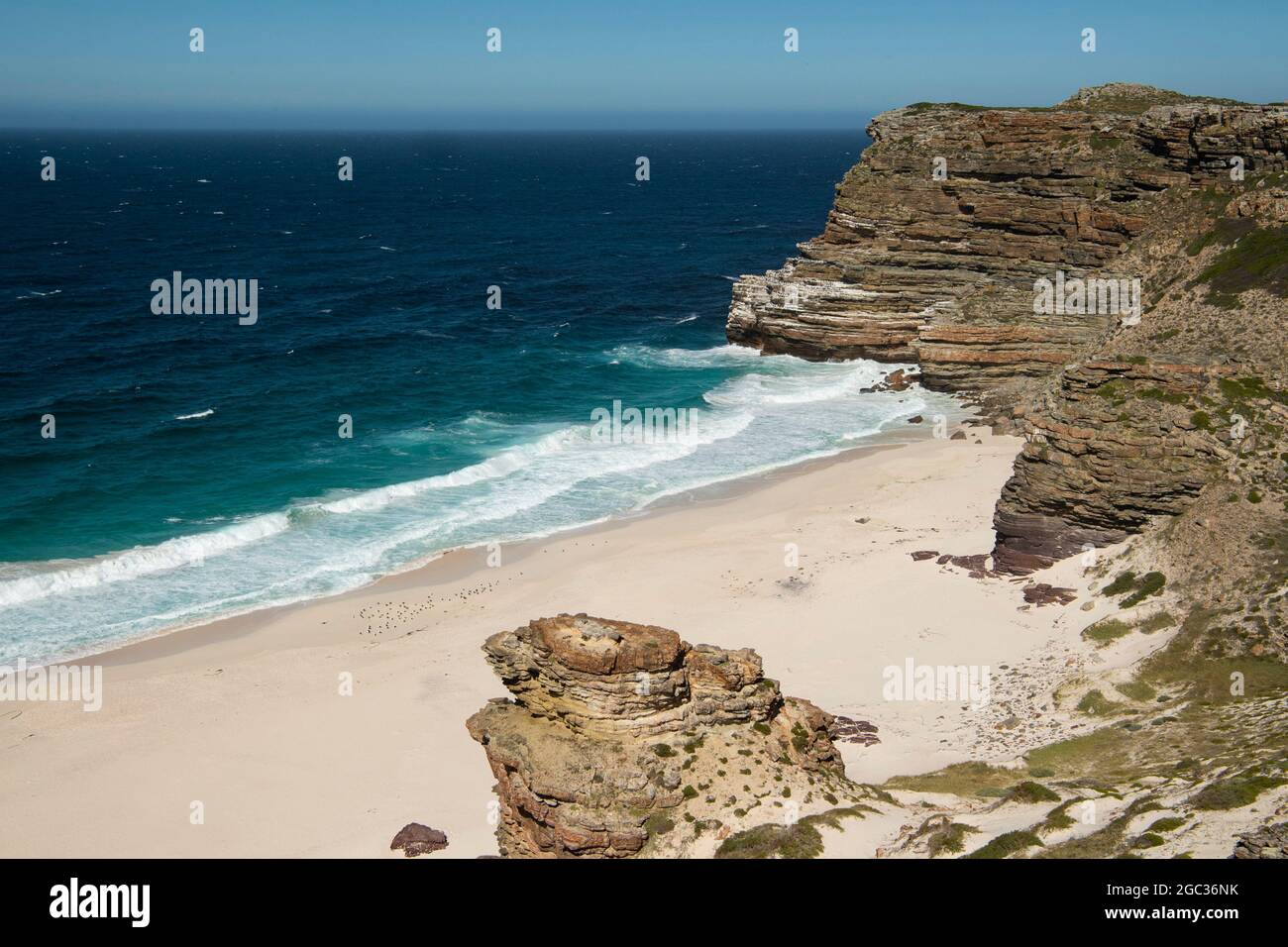 Cape Point, Cape of Good Hope Nature Reserve, Cape Peninsula, South Africa Stock Photo