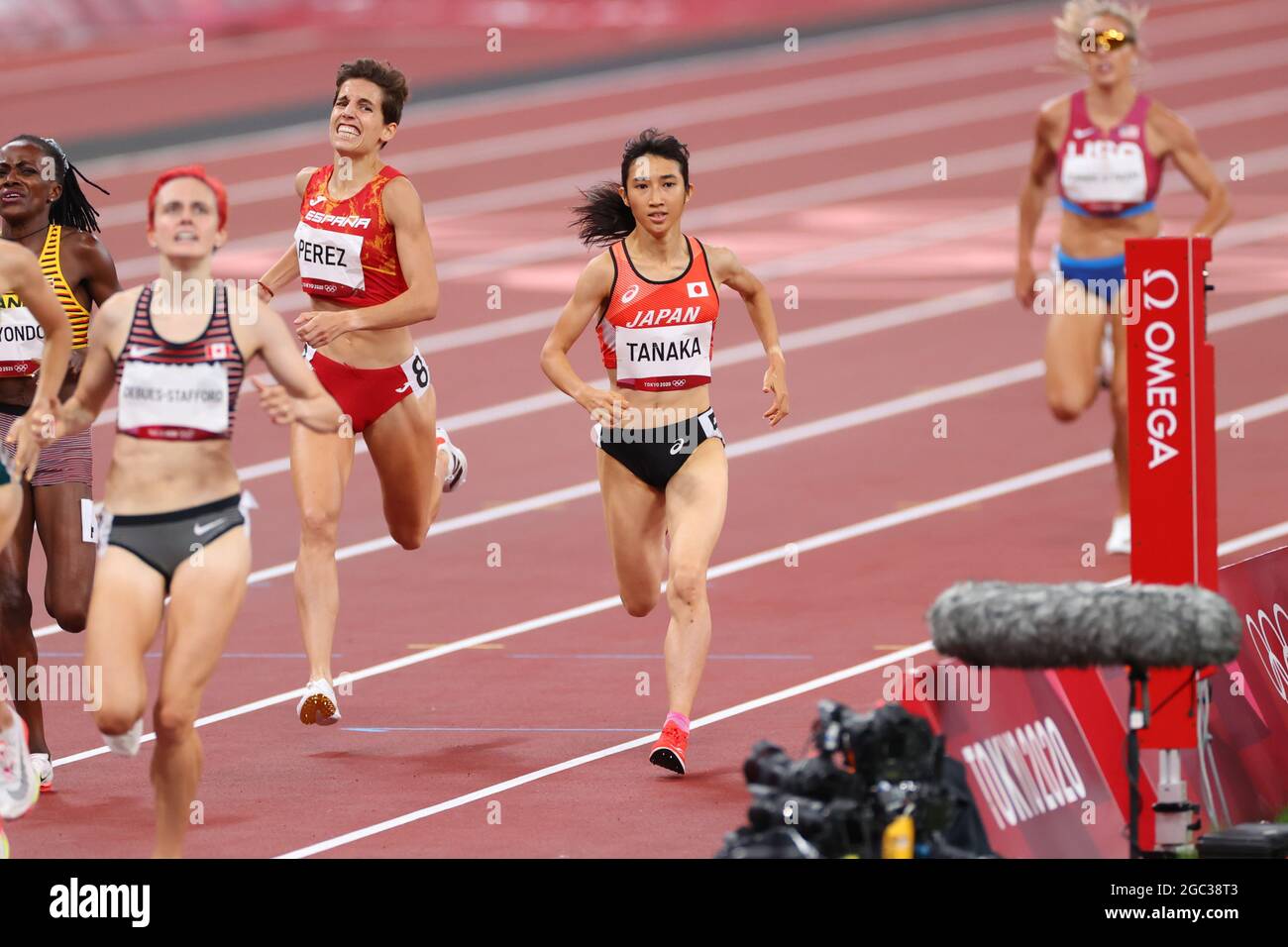 Tokyo, Japan. 6th Aug, 2021. Nozomi Tanaka (JPN) Athletics Women's