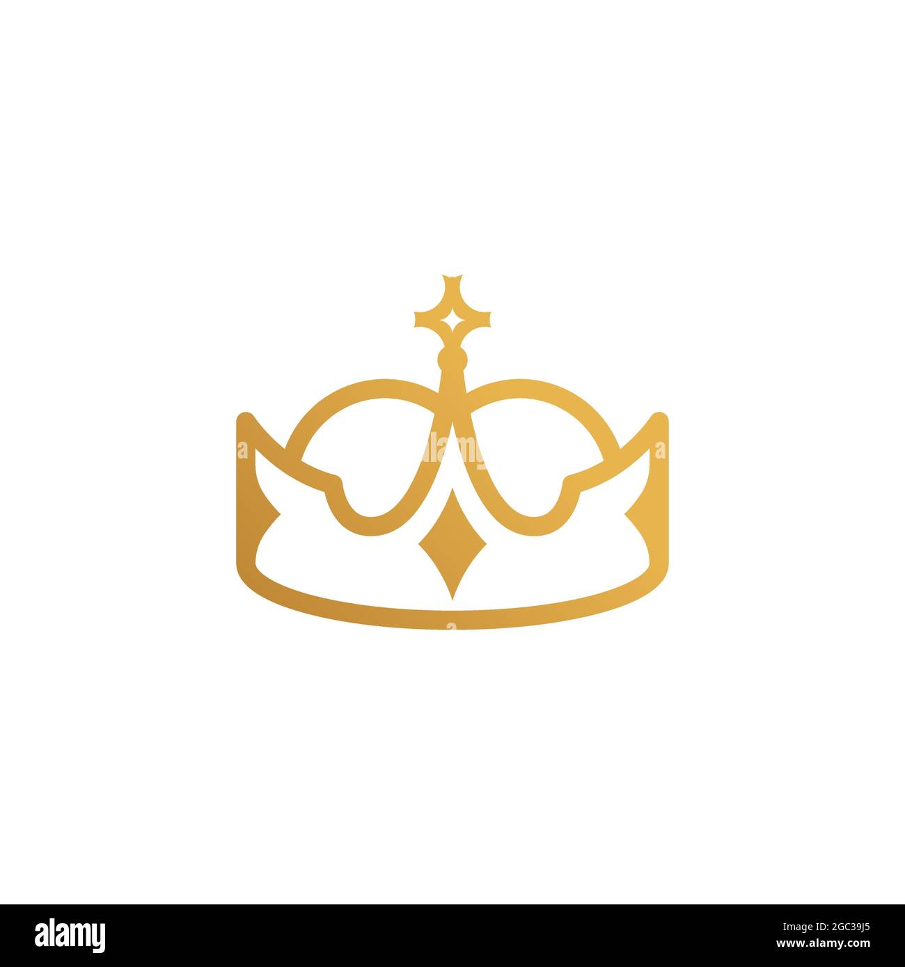 Crown glory Stock Vector Images - Alamy