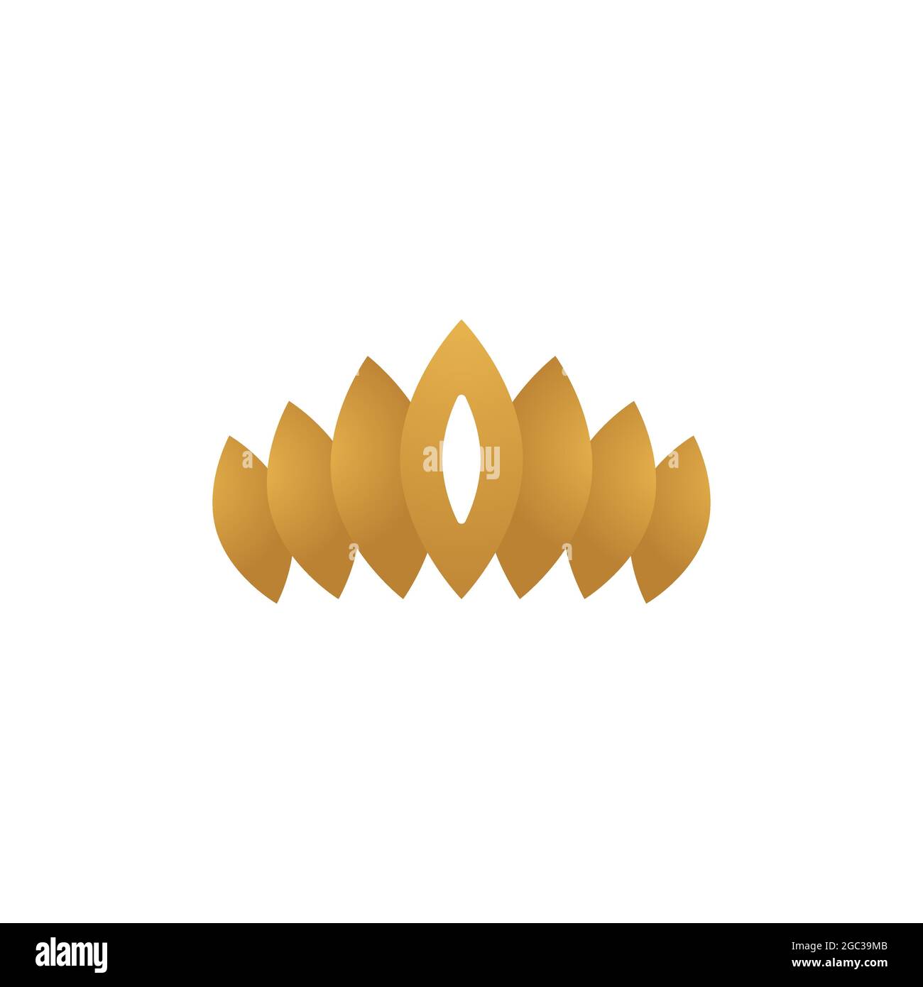 Crown Logo Template vector icon illustration design Stock Vector Image ...