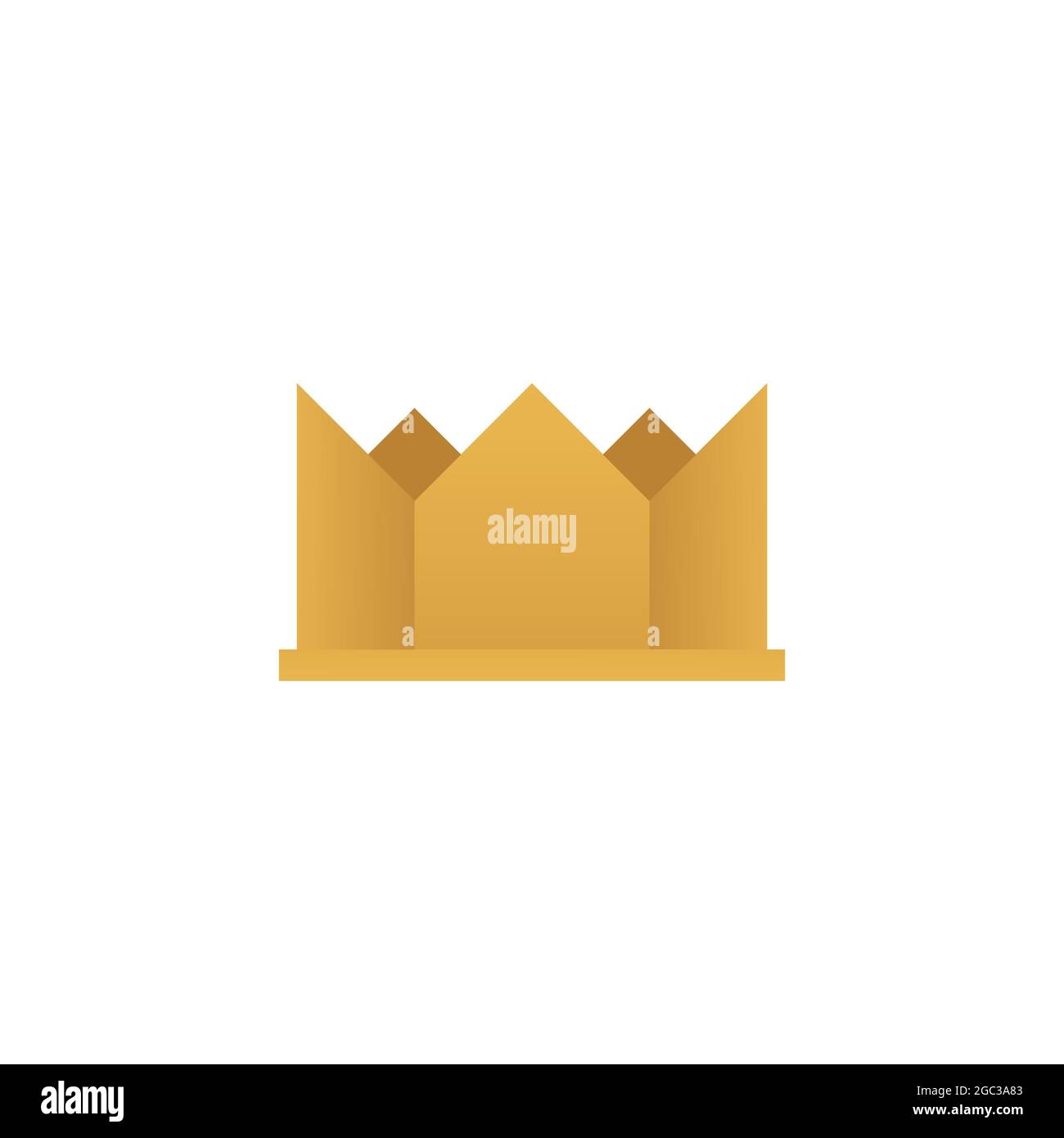 Crown Logo Template vector icon illustration design Stock Vector Image ...