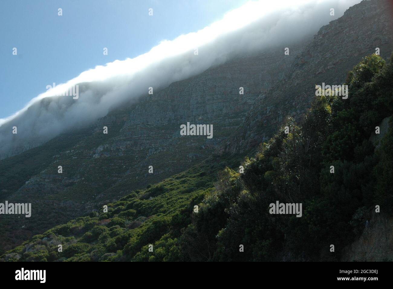 Aerial view of green hills Stock Photo - Alamy