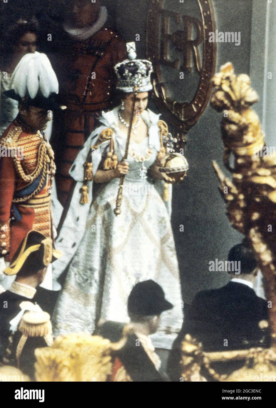 1953 coronation colour hi-res stock photography and images - Alamy