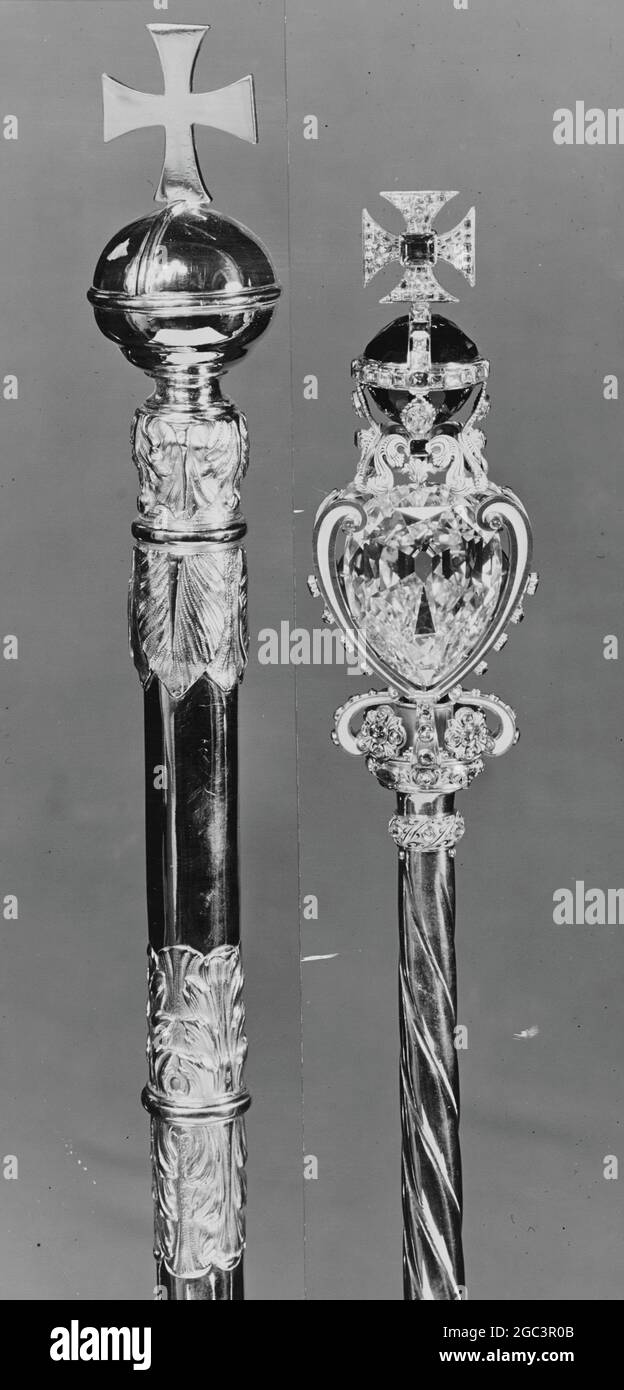 These pictures are of the Crown Jewels and regalia, estimated to be worth millions of pounds