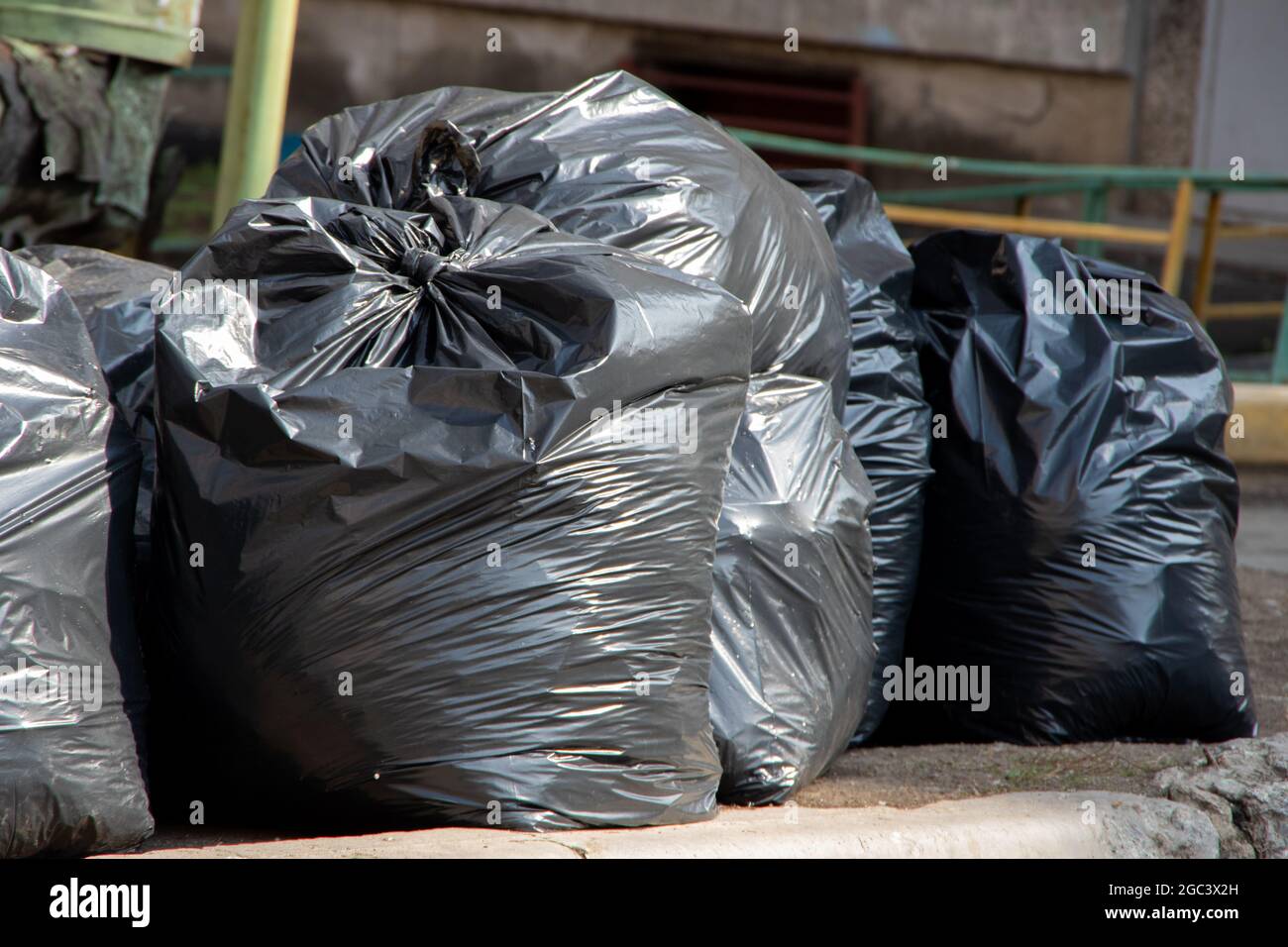 Plastic trash bags hires stock photography and images Alamy