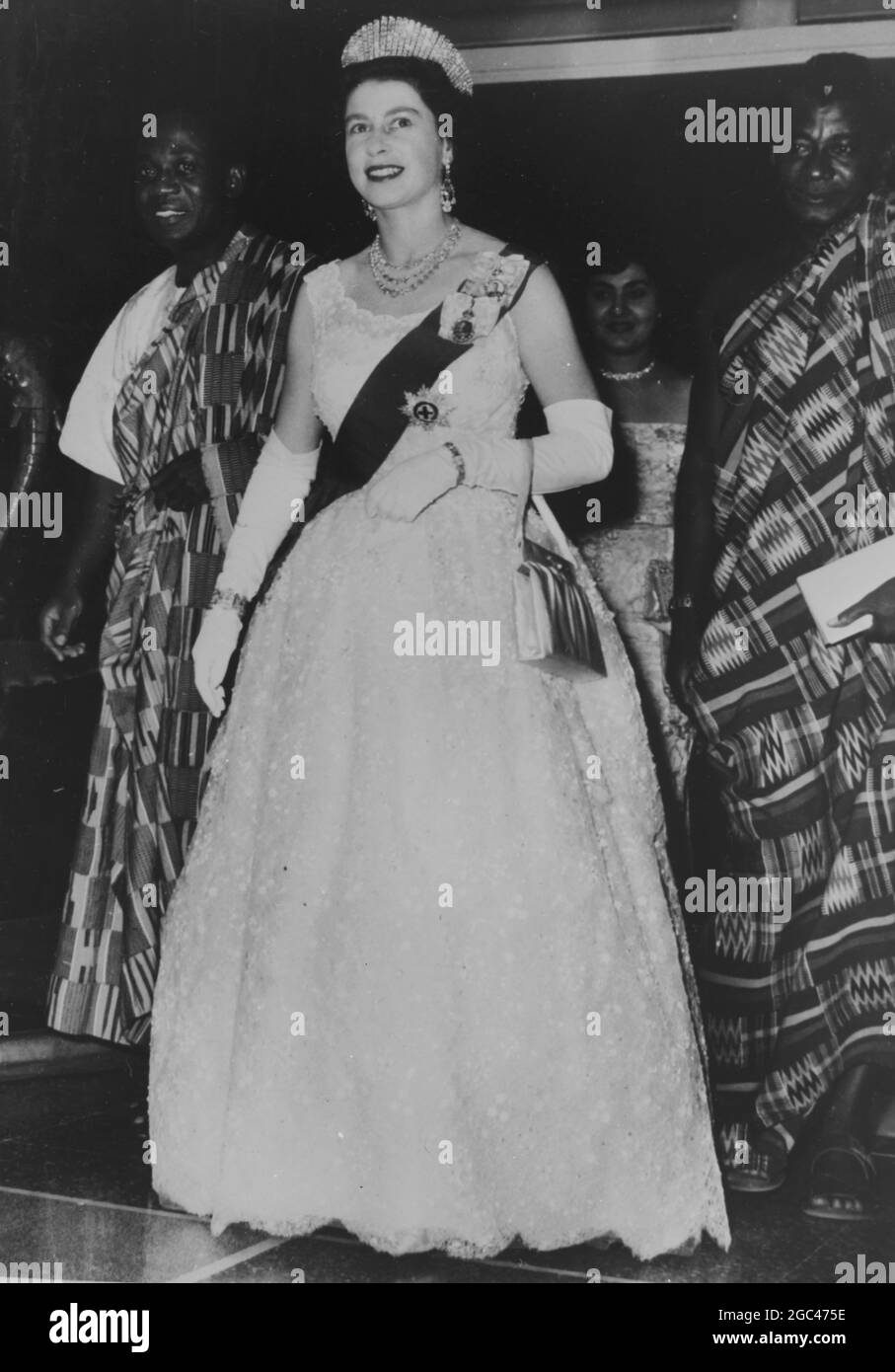 Queen in Ghana, 1961