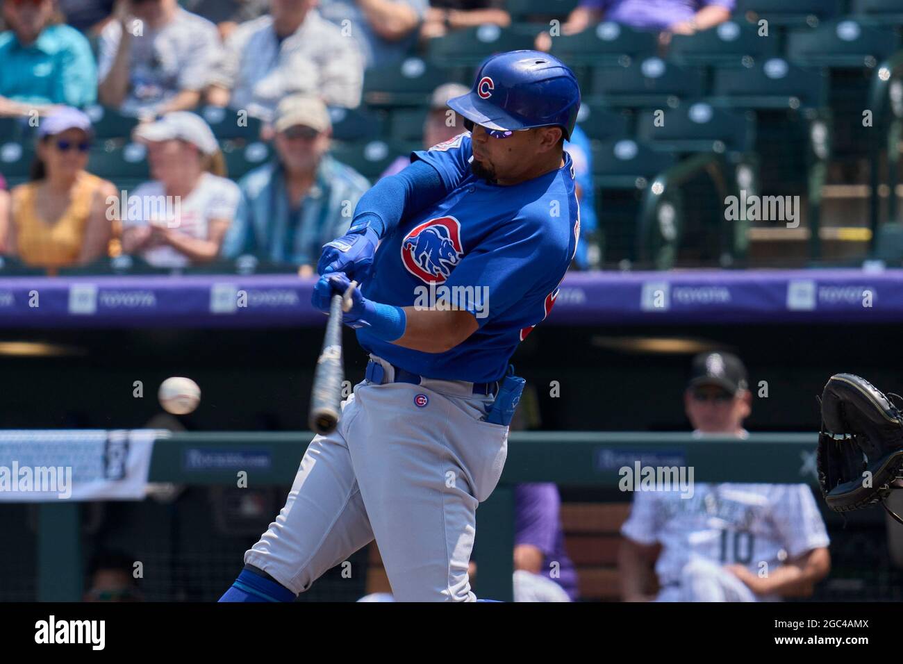 August 5 2021: Chicago Cubs center fielder Rafael Ortega ((66