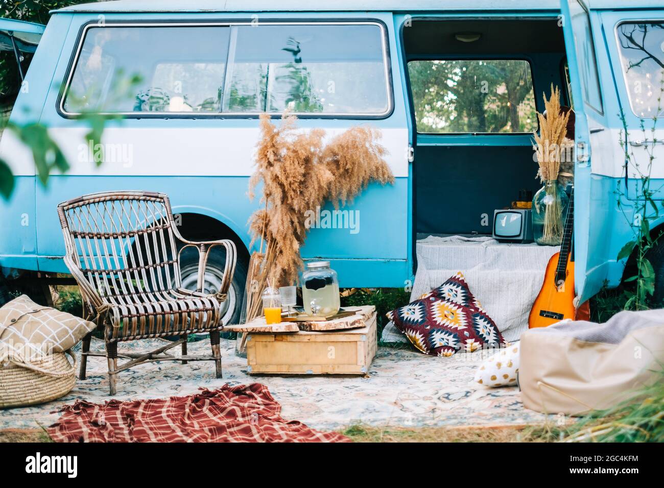 Blue Hippie Van Tumblr 