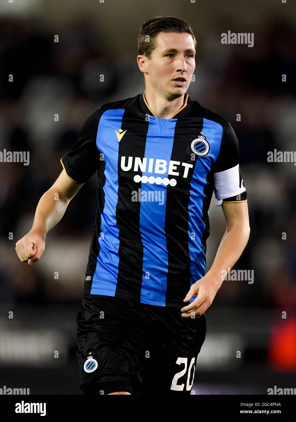 Brugge, Belgium. 06th Aug, 2021. BRUGGE, BELGIUM - AUGUST 6: Mats Rits of Club  Brugge during the Jupiler Pro League match between Club Brugge and Cercle  Brugge at Jan Breydelstadion on August